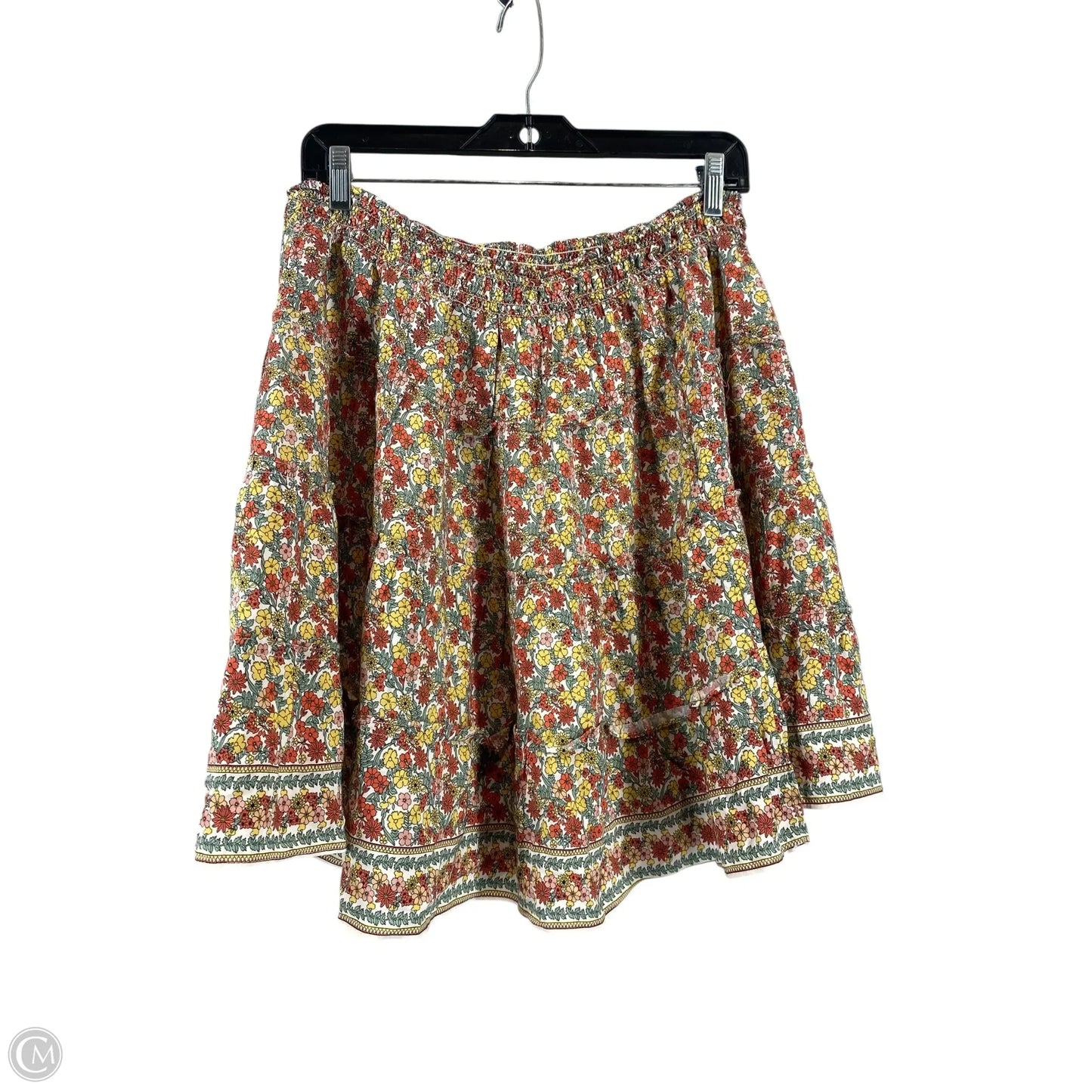 Skirt Mini & Short By Max Studio In Floral Print, Size: Xl