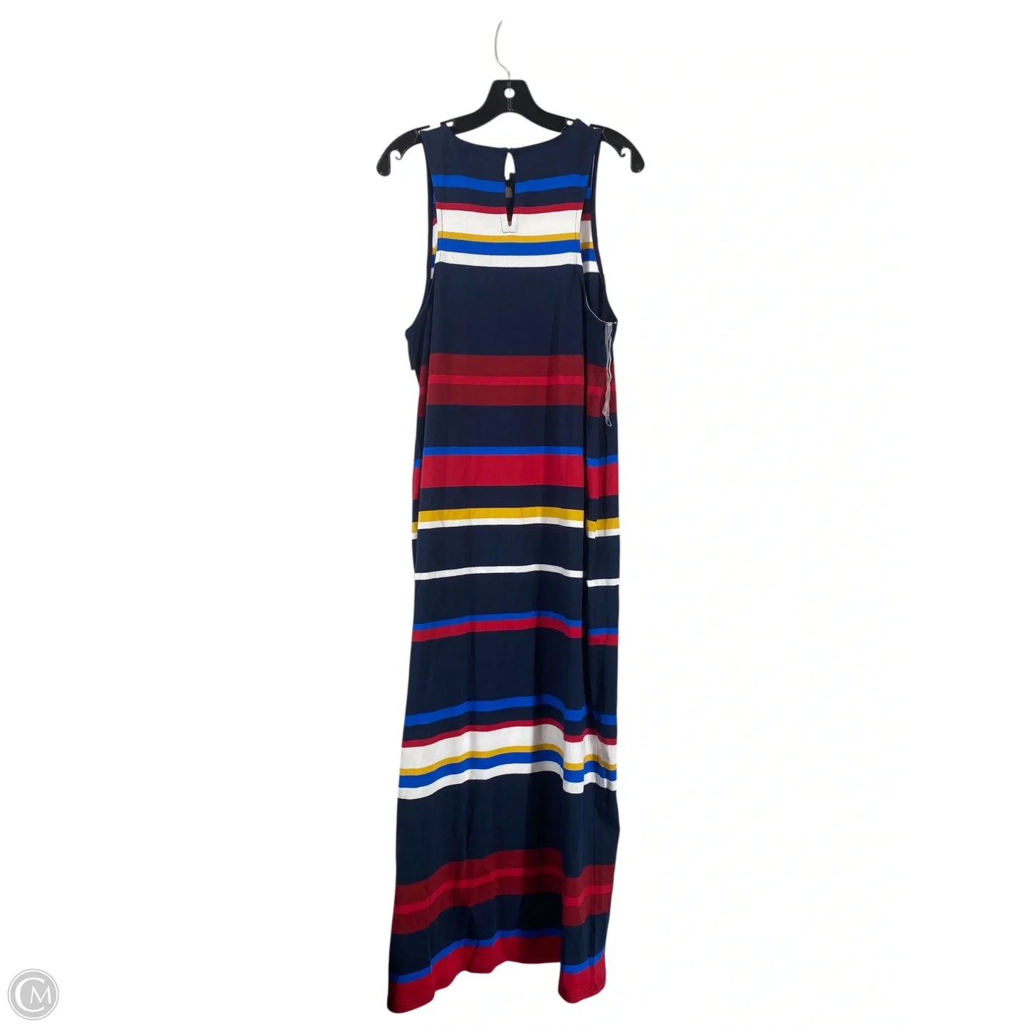 Dress Casual Maxi By Loft In Navy, Size: L
