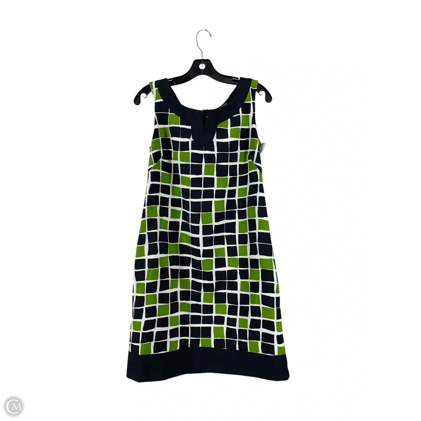Dress Casual Short By Jessica Howard In Black & Green, Size: 8