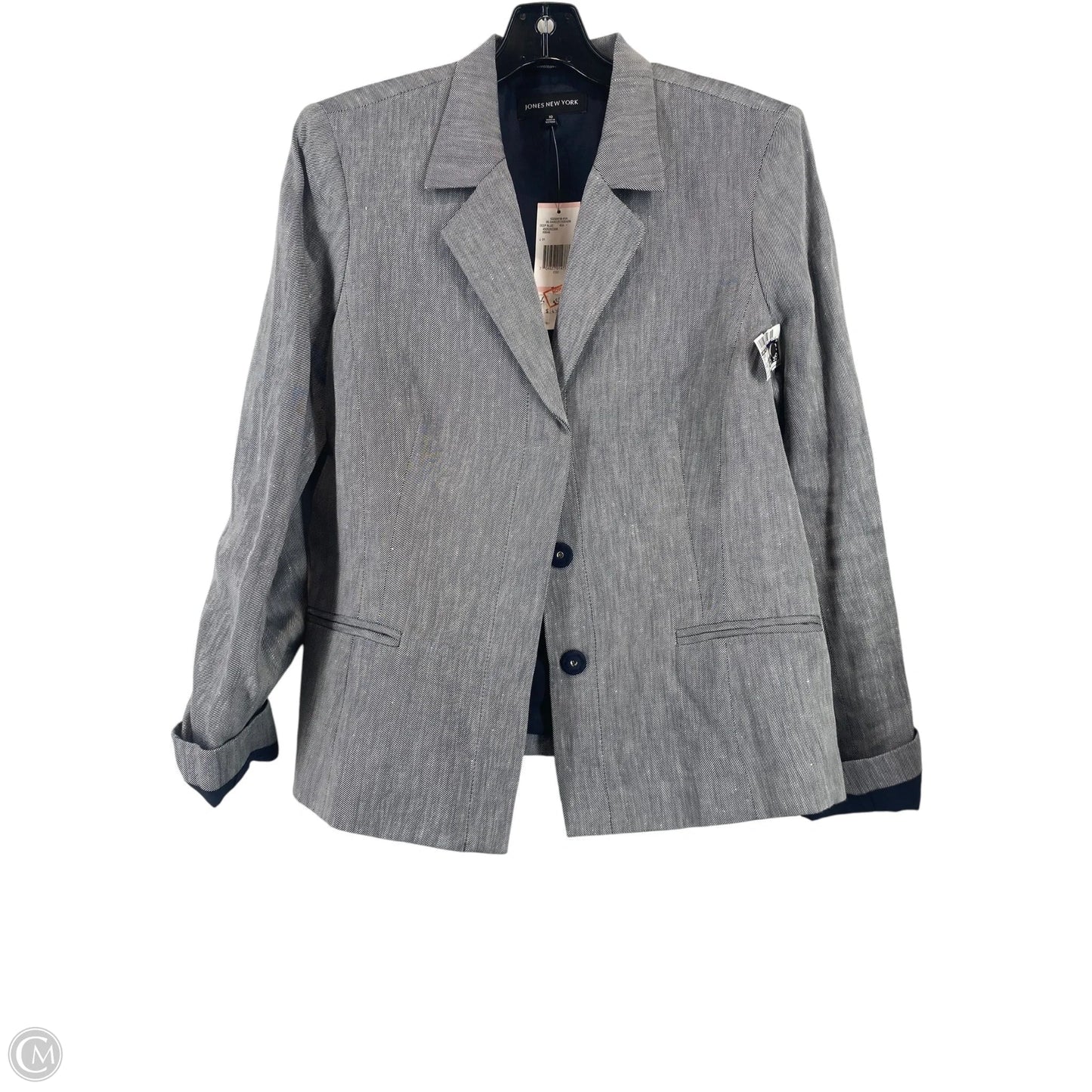 Blazer By Jones New York In Grey, Size: 10