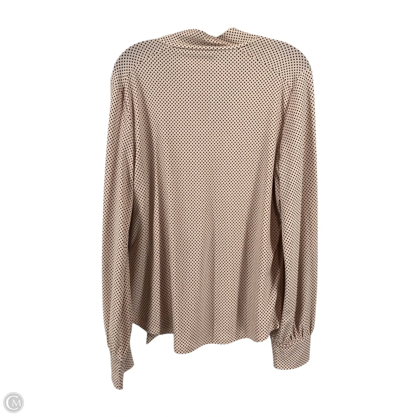 Top Long Sleeve By Adrianna Papell In Pink, Size: L