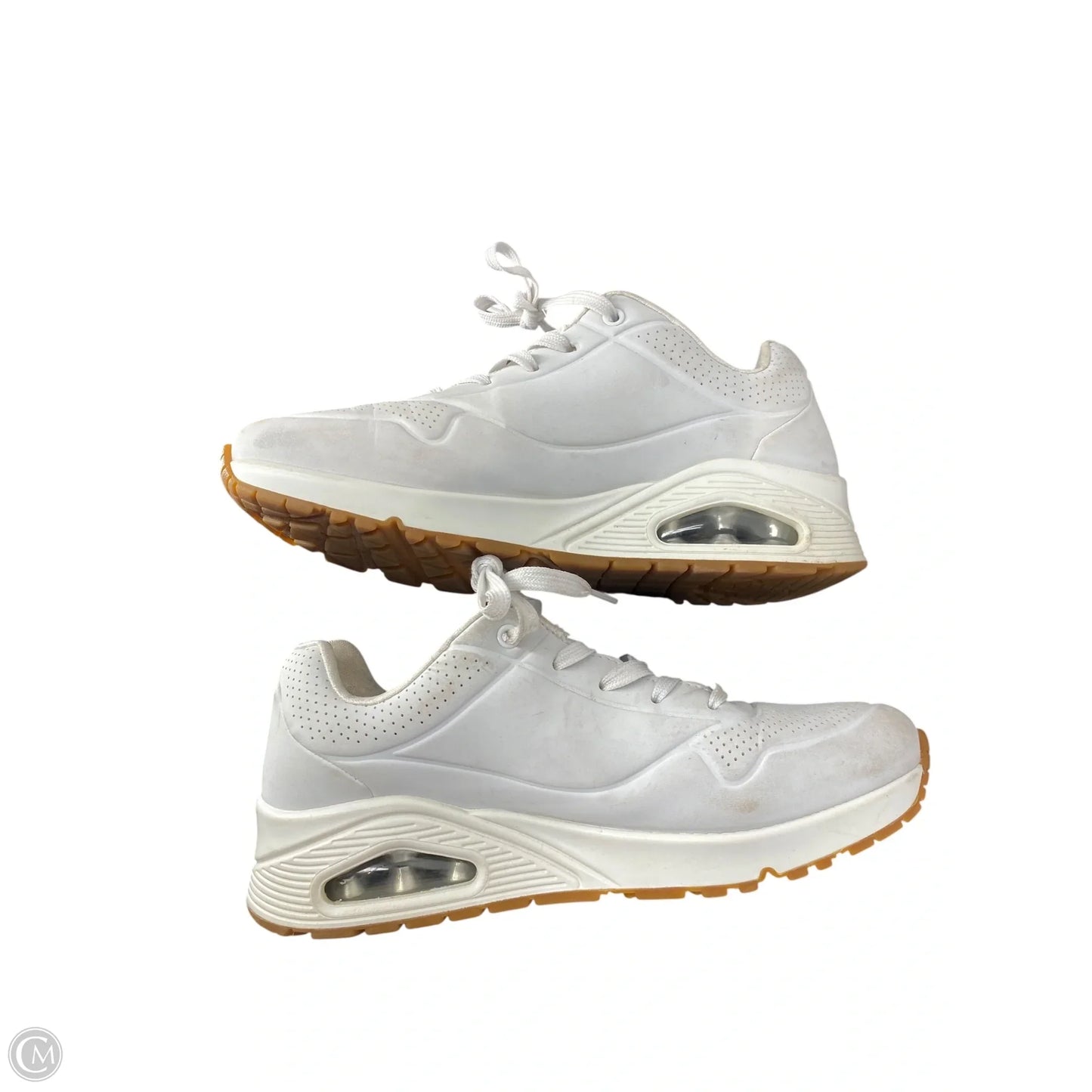 Shoes Sneakers By Skechers In White, Size: 8