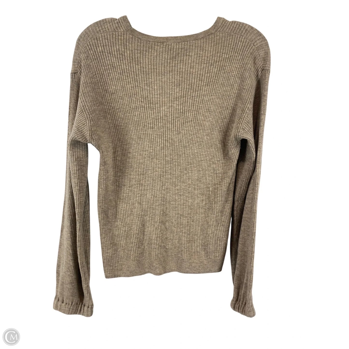 Top Long Sleeve By Splendid In Brown, Size: M