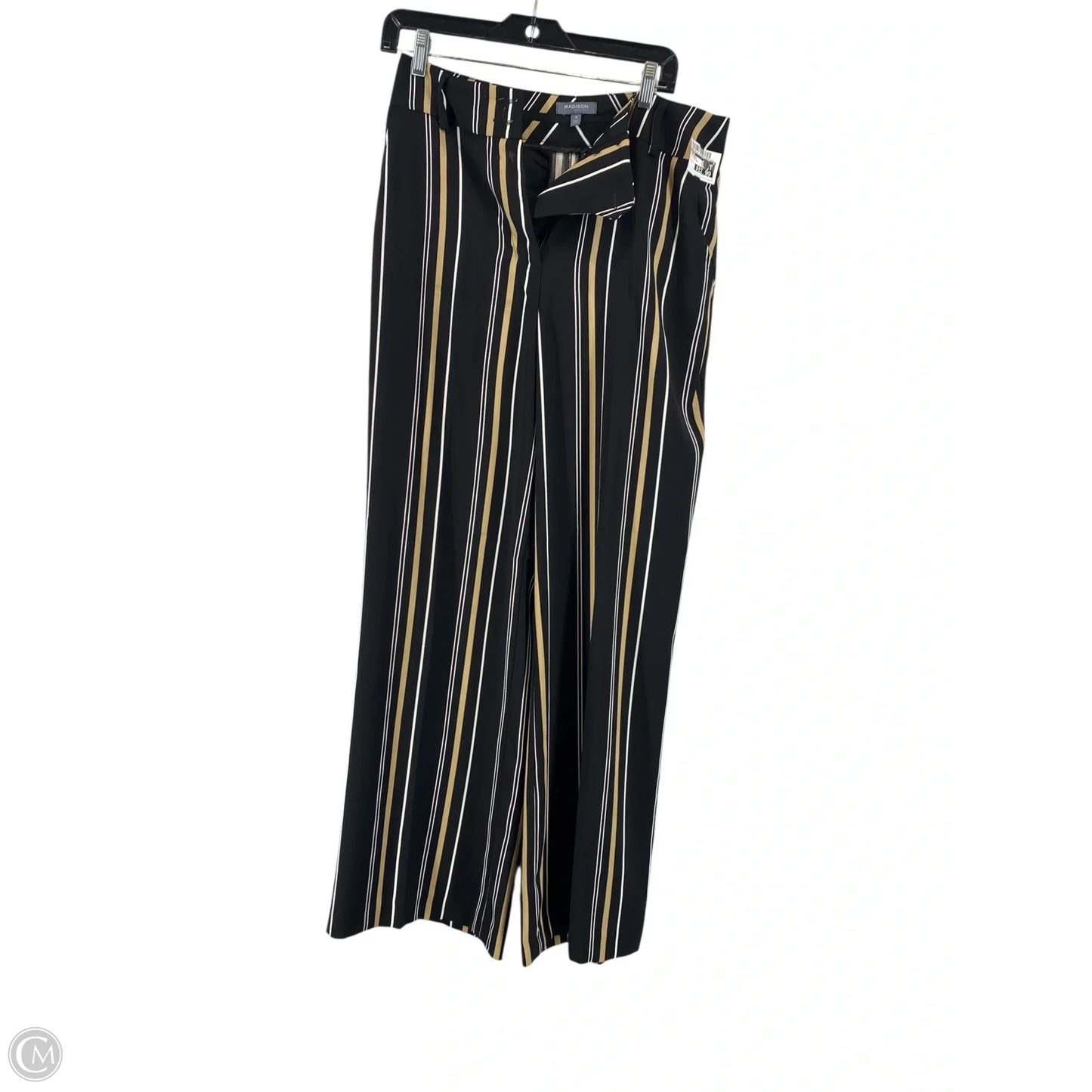 Pants Dress By Madison In Striped Pattern, Size: 8