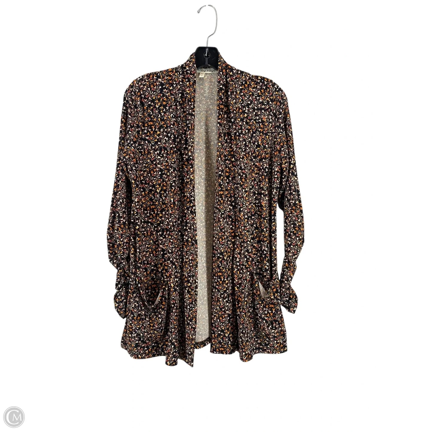Cardigan By Paisley Grace In Floral Print, Size: S