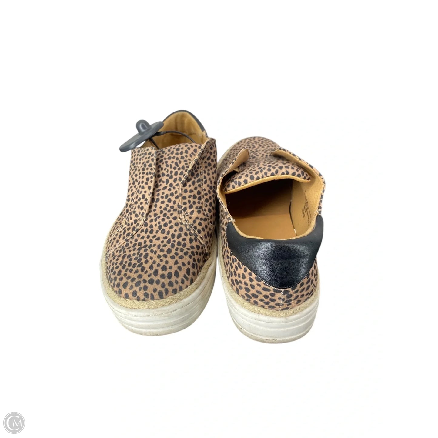 Shoes Heels Block By Universal Thread In Animal Print, Size: 7.5
