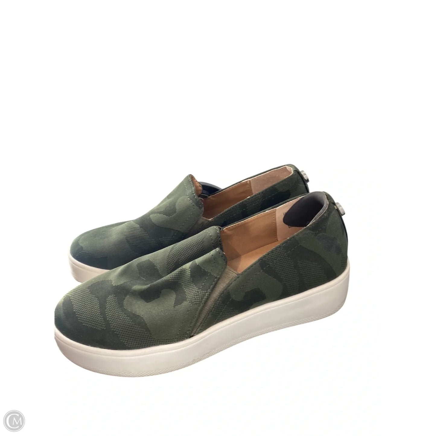 Shoes Heels Block By Steve Madden In Camouflage Print, Size: 7.5