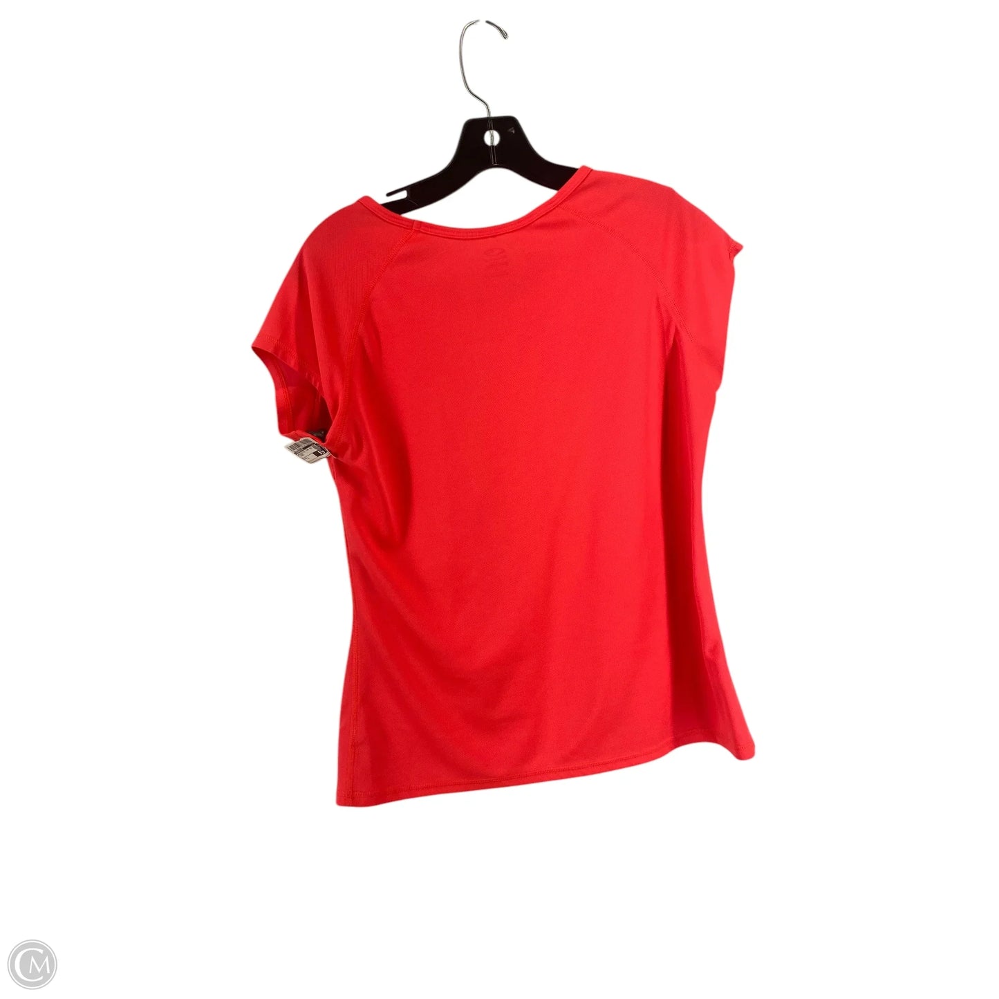 Athletic Top Short Sleeve By Champion In Coral, Size: L