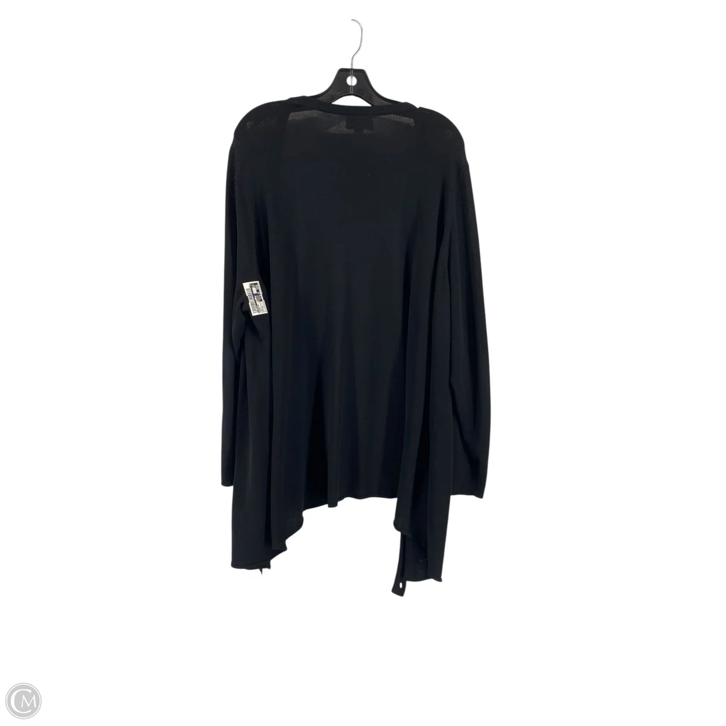 Cardigan By Avenue In Black, Size: 22