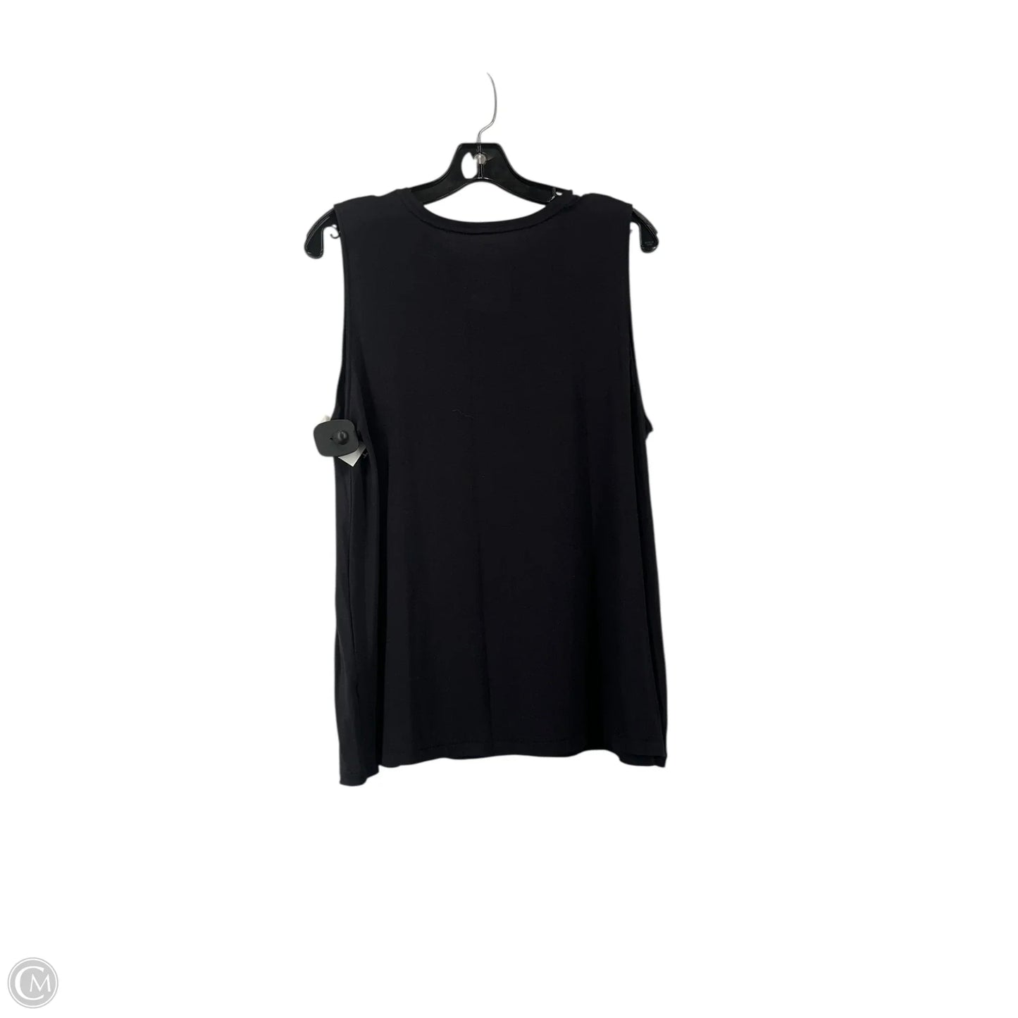 Top Sleeveless Basic By Nine West In Black, Size: Xl