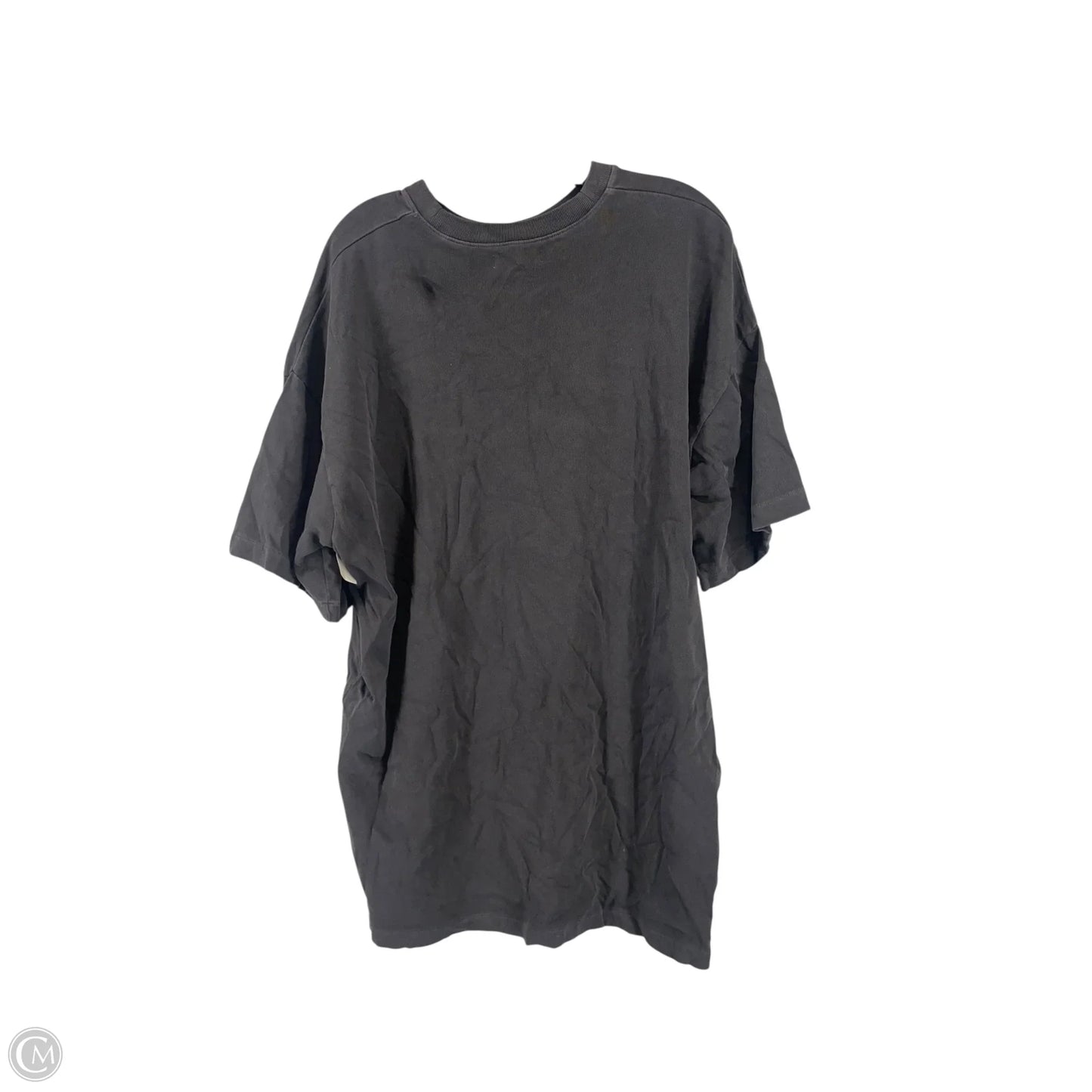 Top Short Sleeve By Madewell In Grey, Size: L