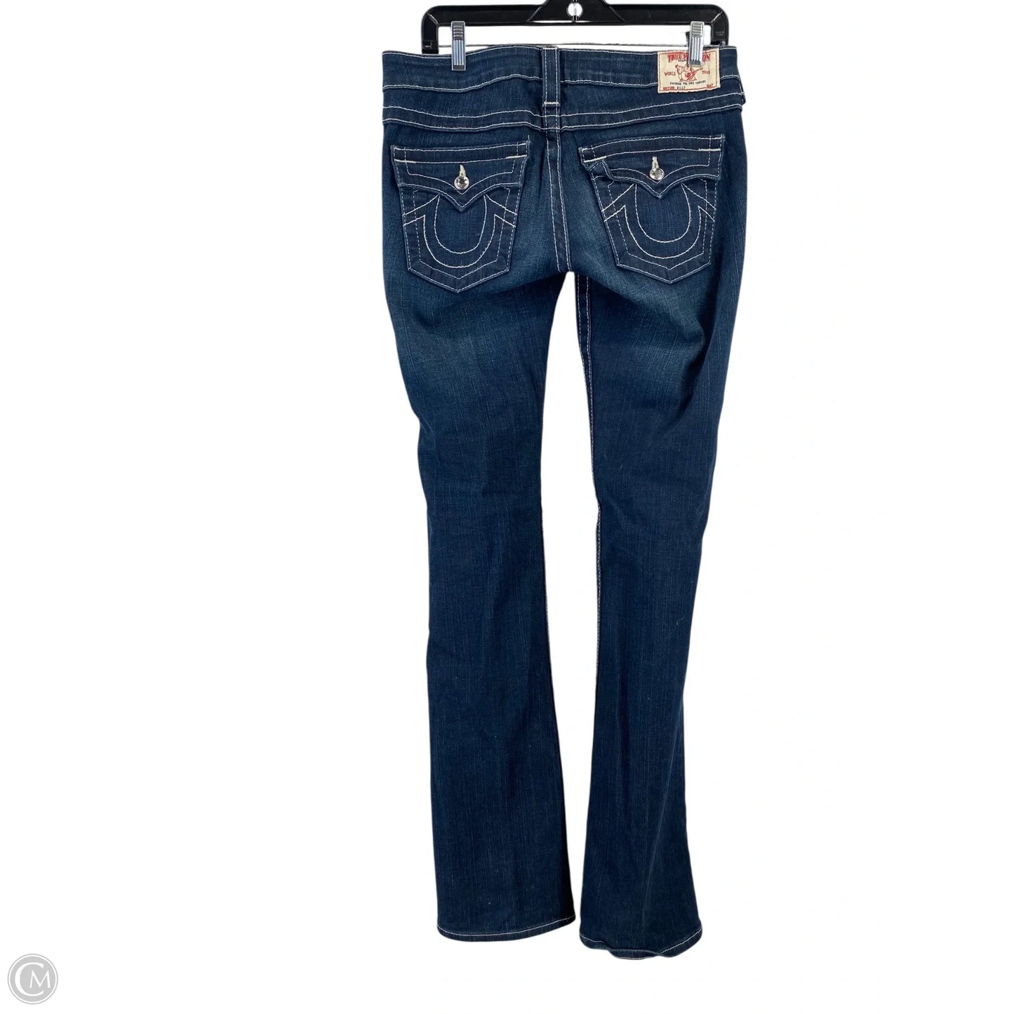 Jeans Boot Cut By True Religion In Blue Denim, Size: 8