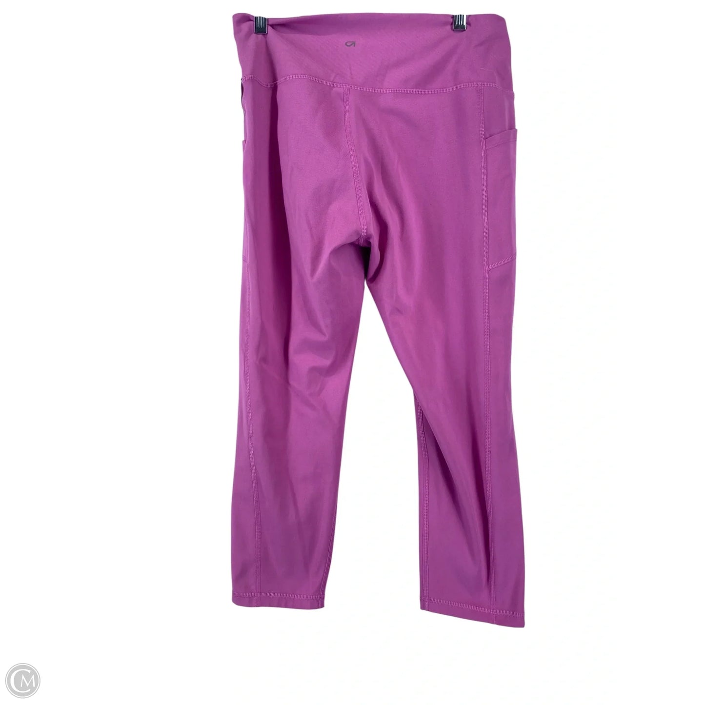 Athletic Leggings By Gapfit In Purple, Size: L