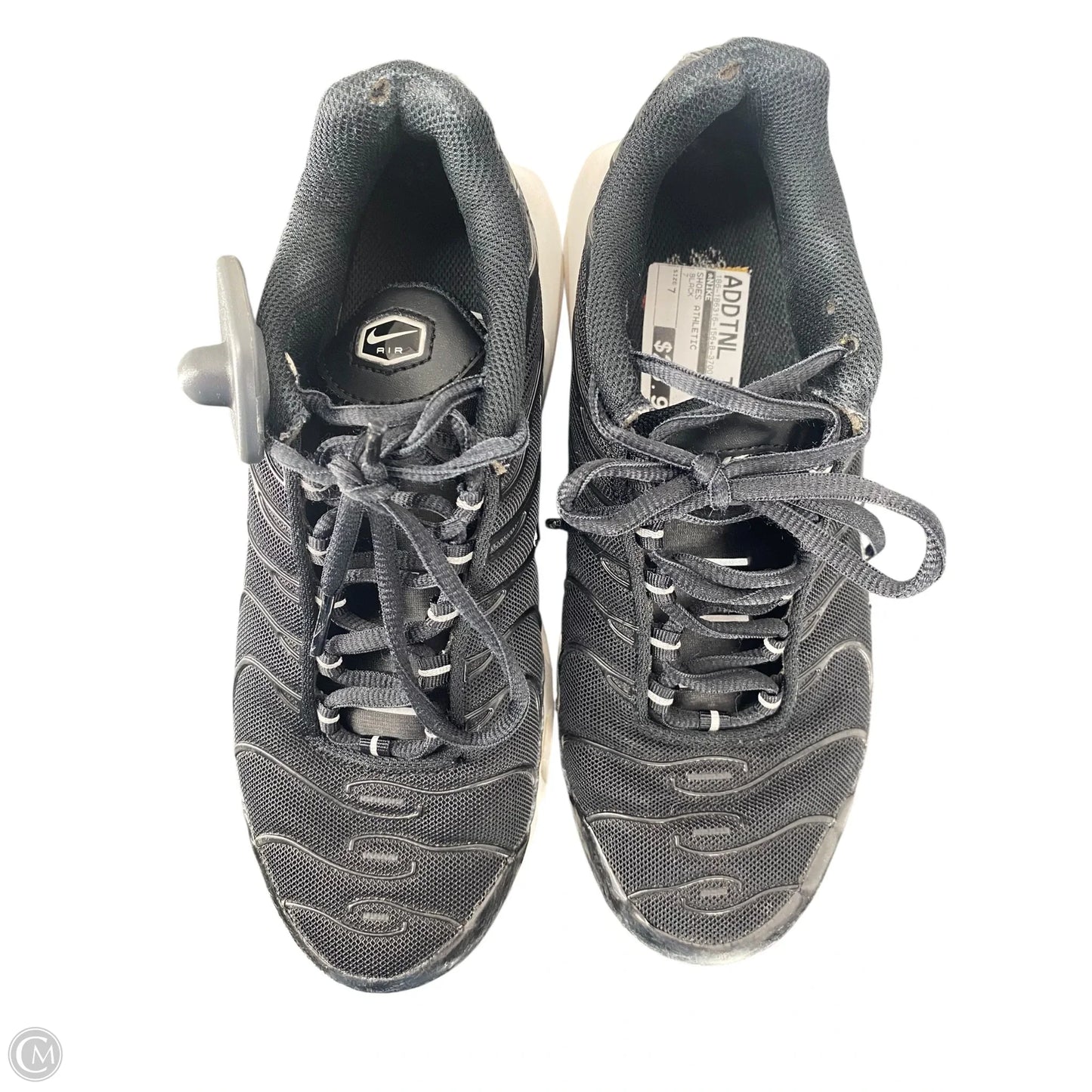 Shoes Athletic By Nike In Black, Size: 7