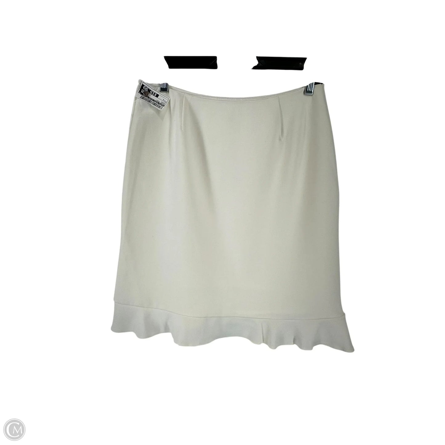 Skirt Midi By White House Black Market In Cream, Size: 4