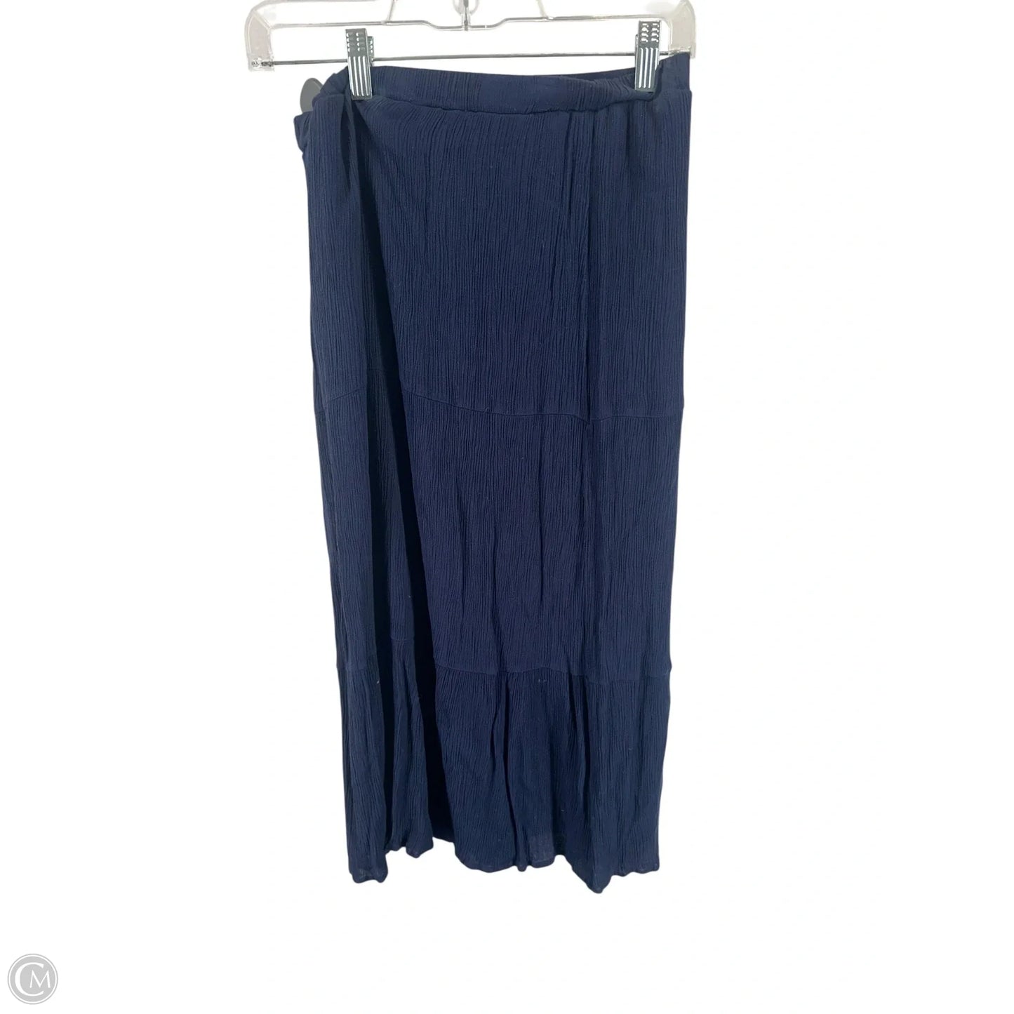 Skirt Maxi By Clothes Mentor In Navy, Size: M