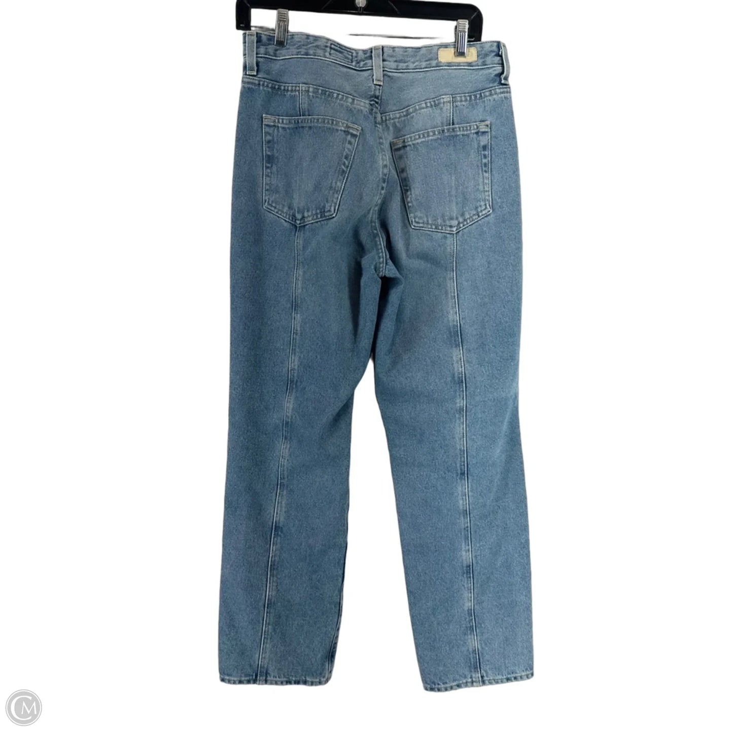 Jeans Wide Leg By Adriano Goldschmied In Blue Denim, Size: 30