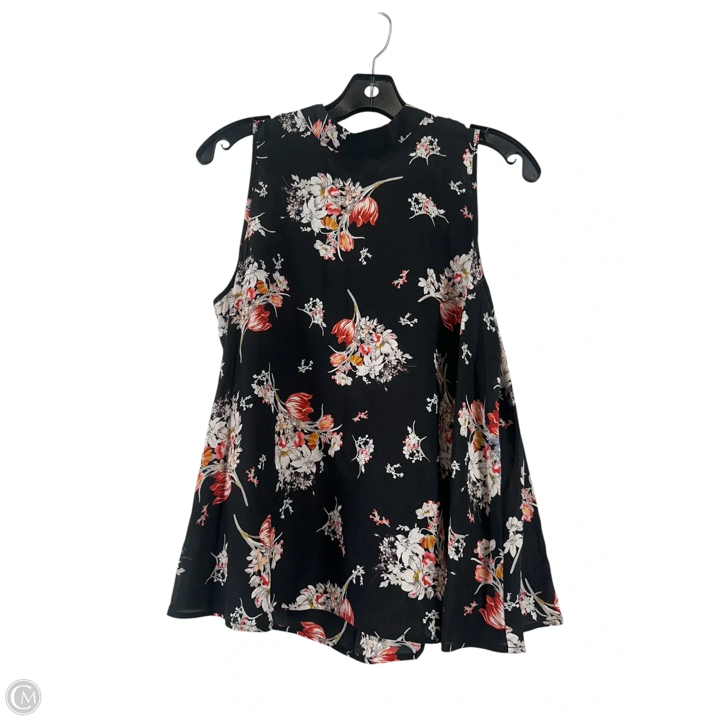 Top Sleeveless By Maeve In Black, Size: M