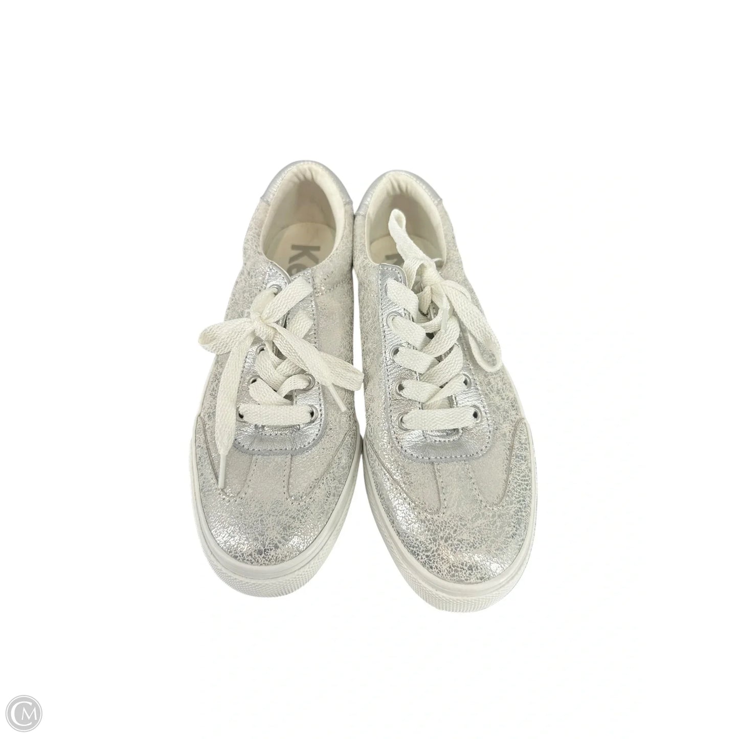 Shoes Sneakers By Keds In Silver, Size: 7