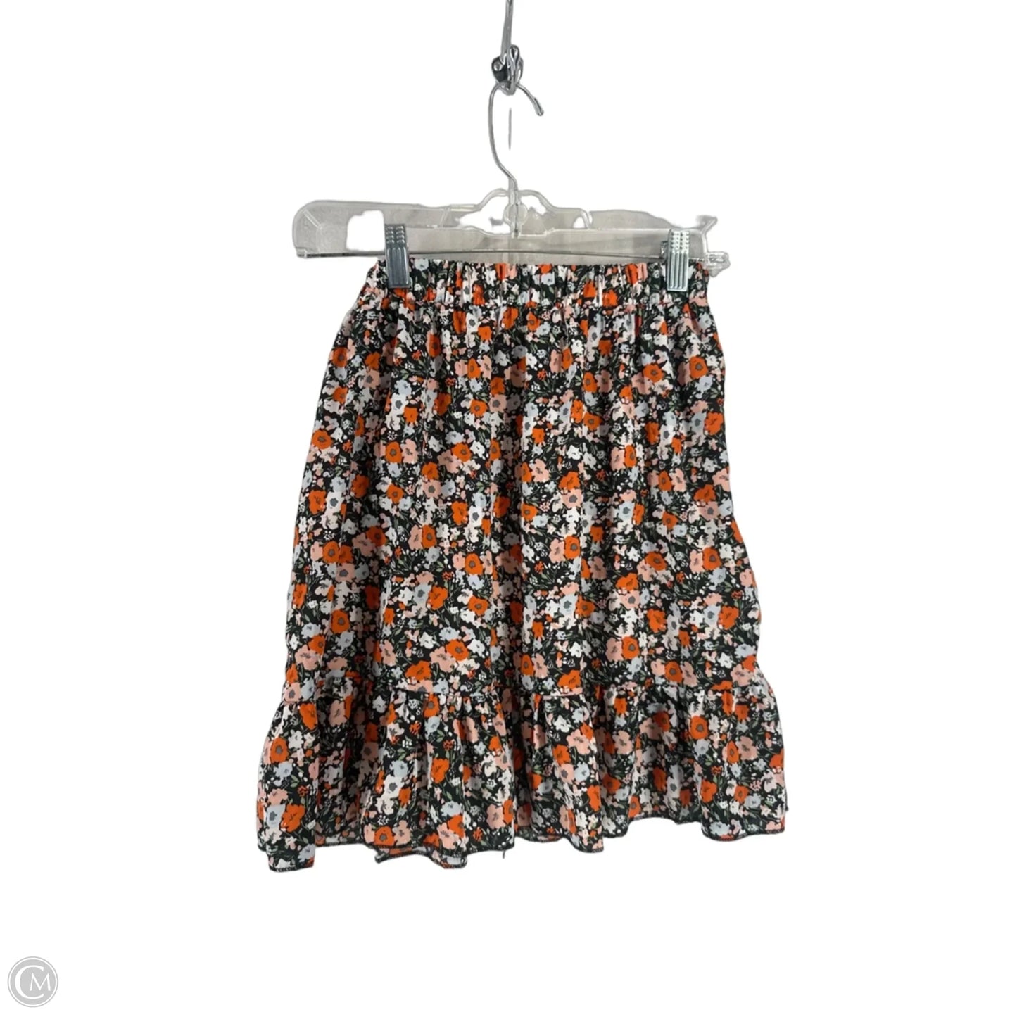 Skirt Mini & Short By Clothes Mentor In Floral Print, Size: M