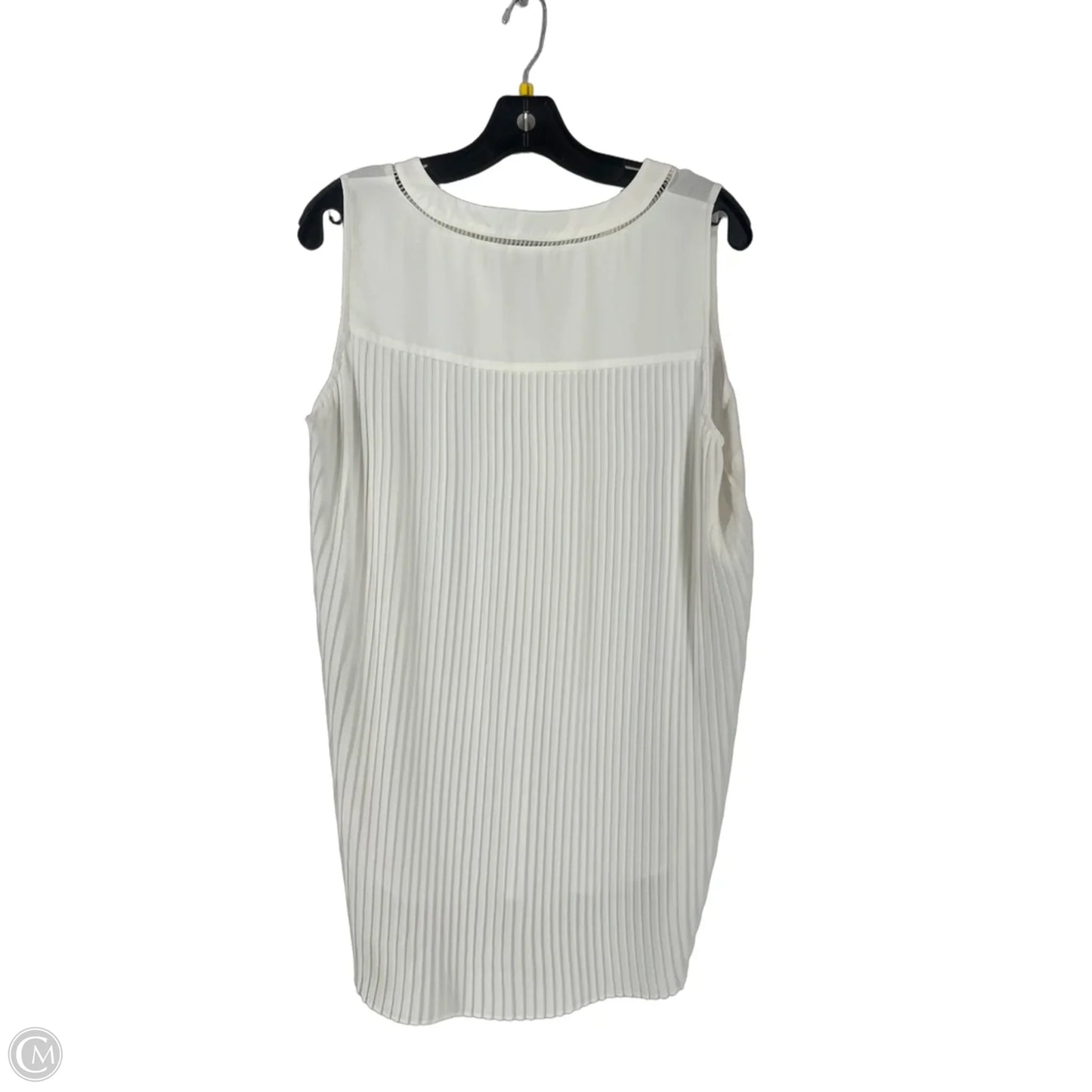 Top Sleeveless By White House Black Market In White, Size: L
