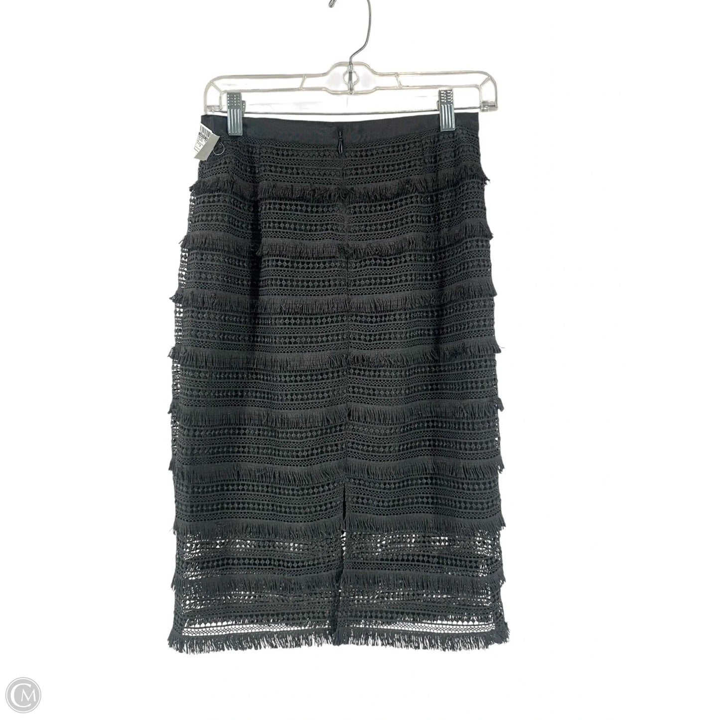 Skirt Midi By White House Black Market In Black, Size: 2
