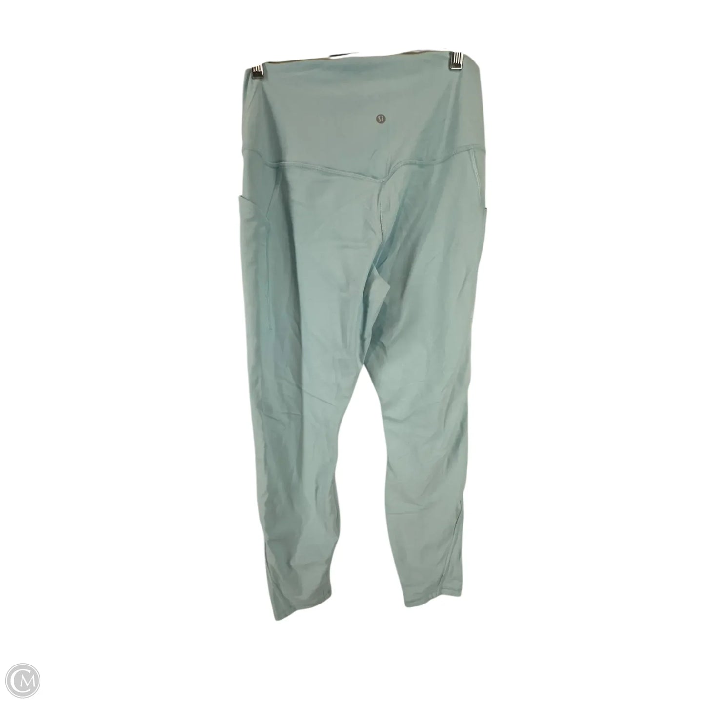 Athletic Leggings By Lululemon In Teal, Size: 10
