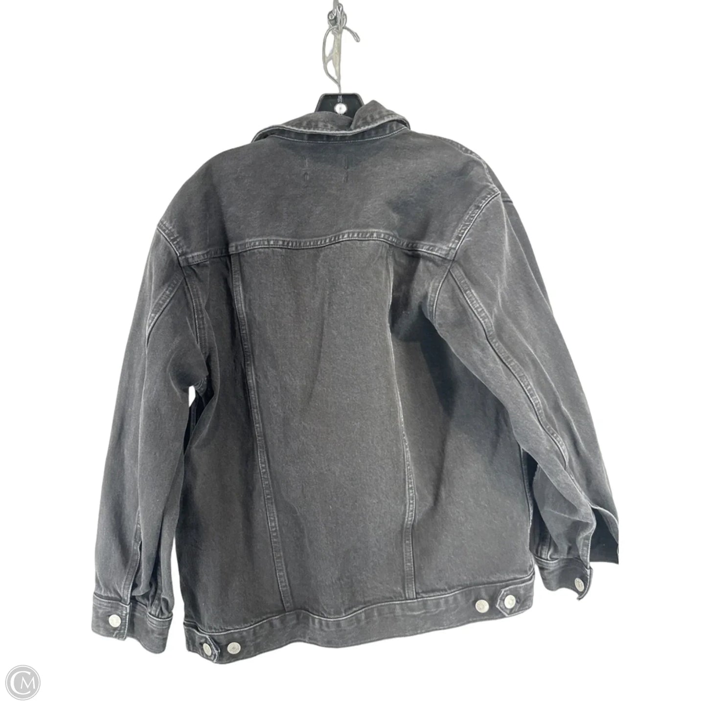 Jacket Denim By Madewell In Black, Size: M