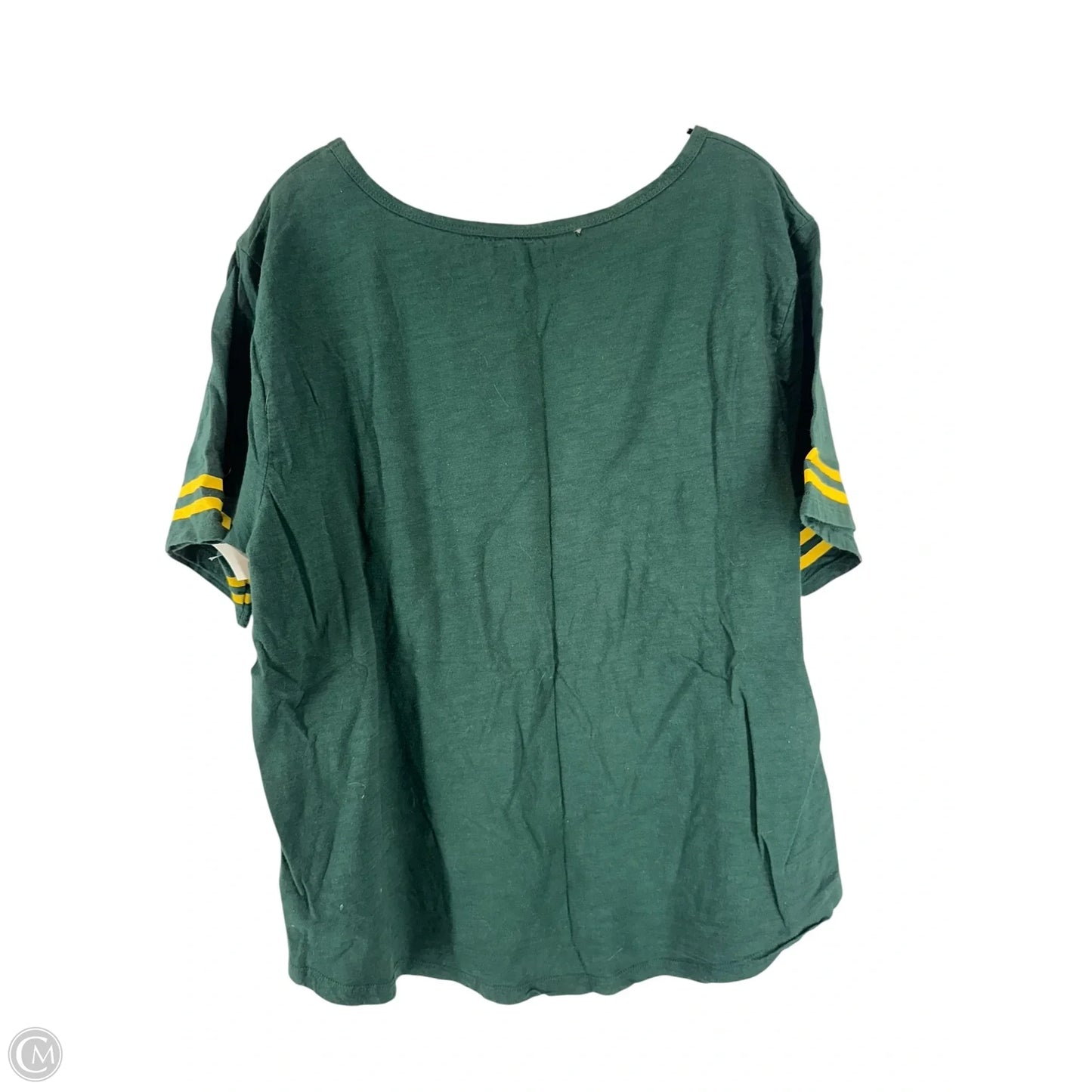 Top Short Sleeve By Clothes Mentor In Green, Size: Xxl