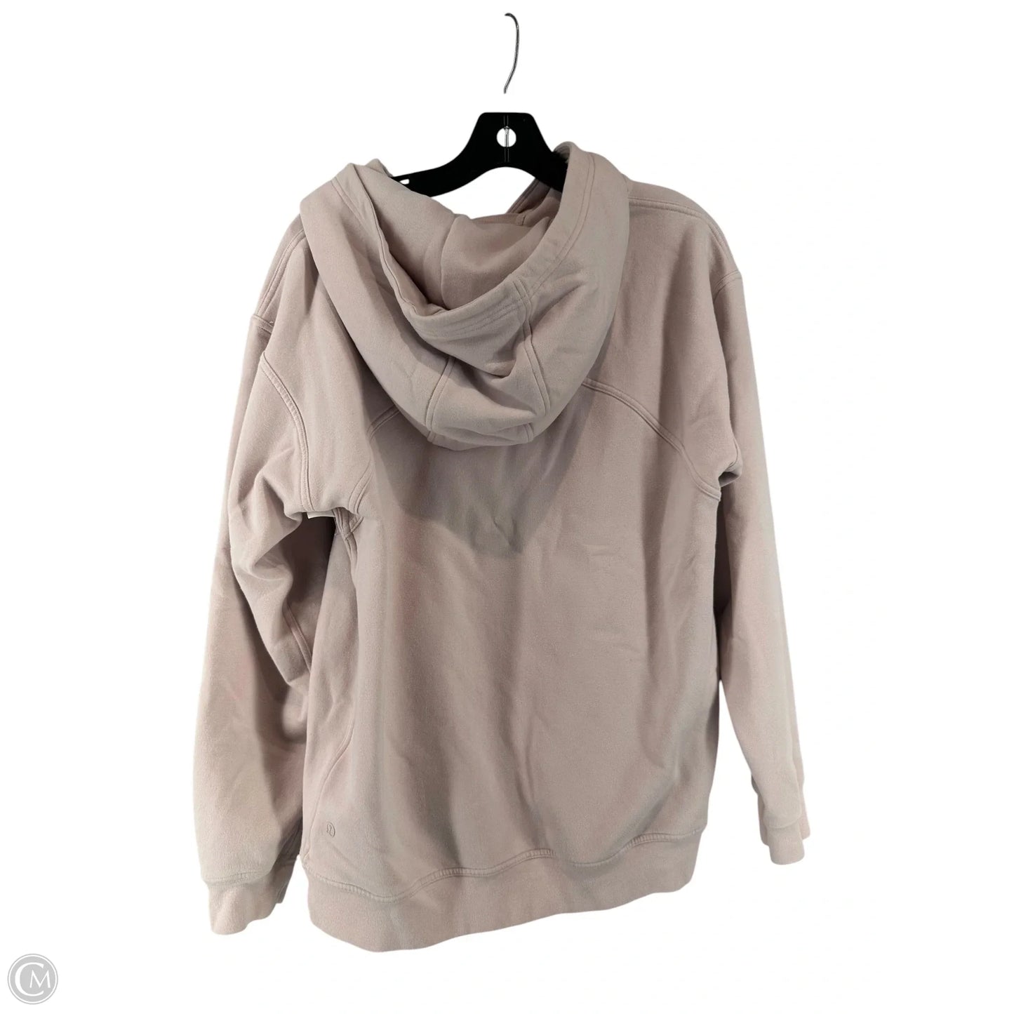 Sweatshirt Hoodie By Lululemon In Pink, Size: 8