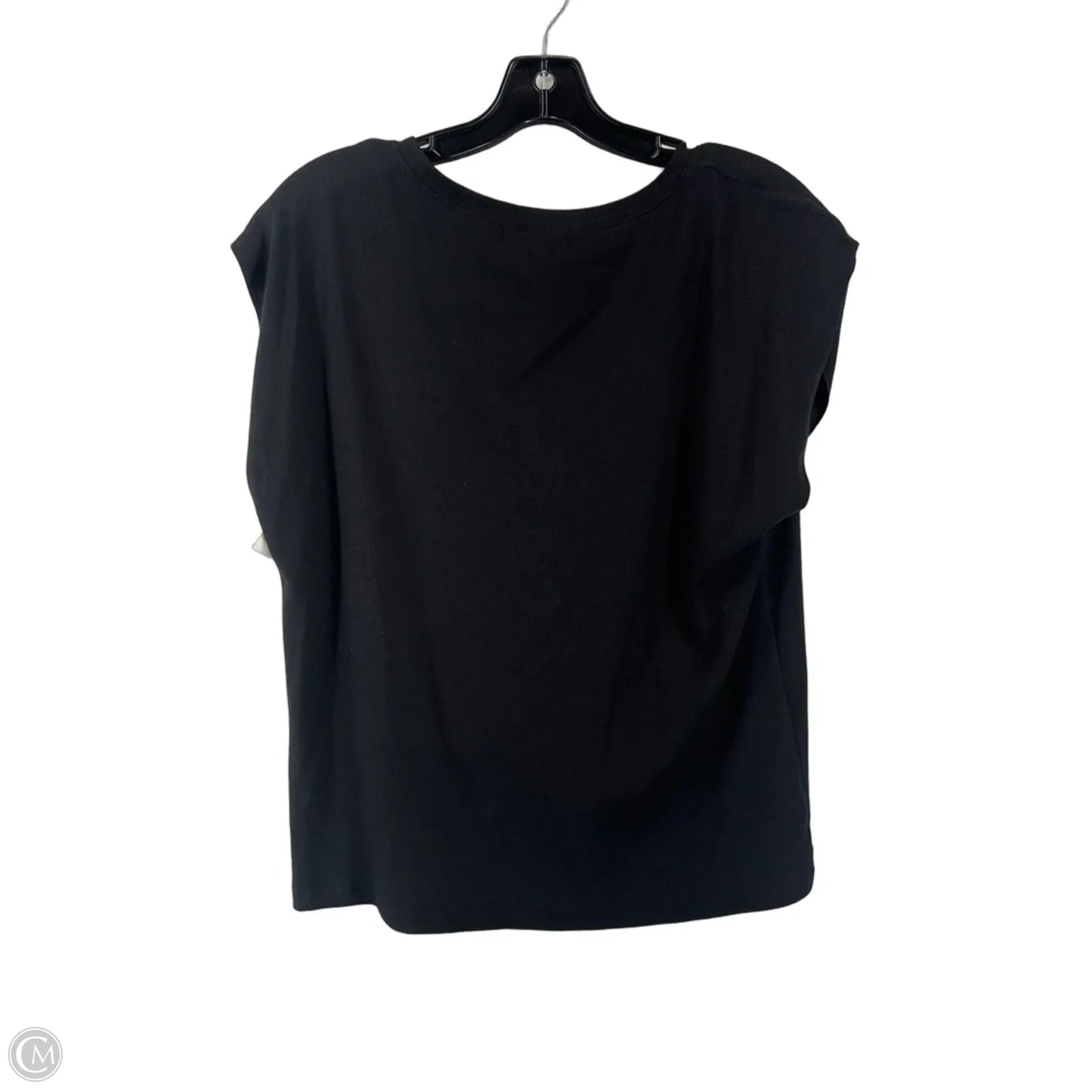 Top Short Sleeve By Michael Stars In Black, Size: L