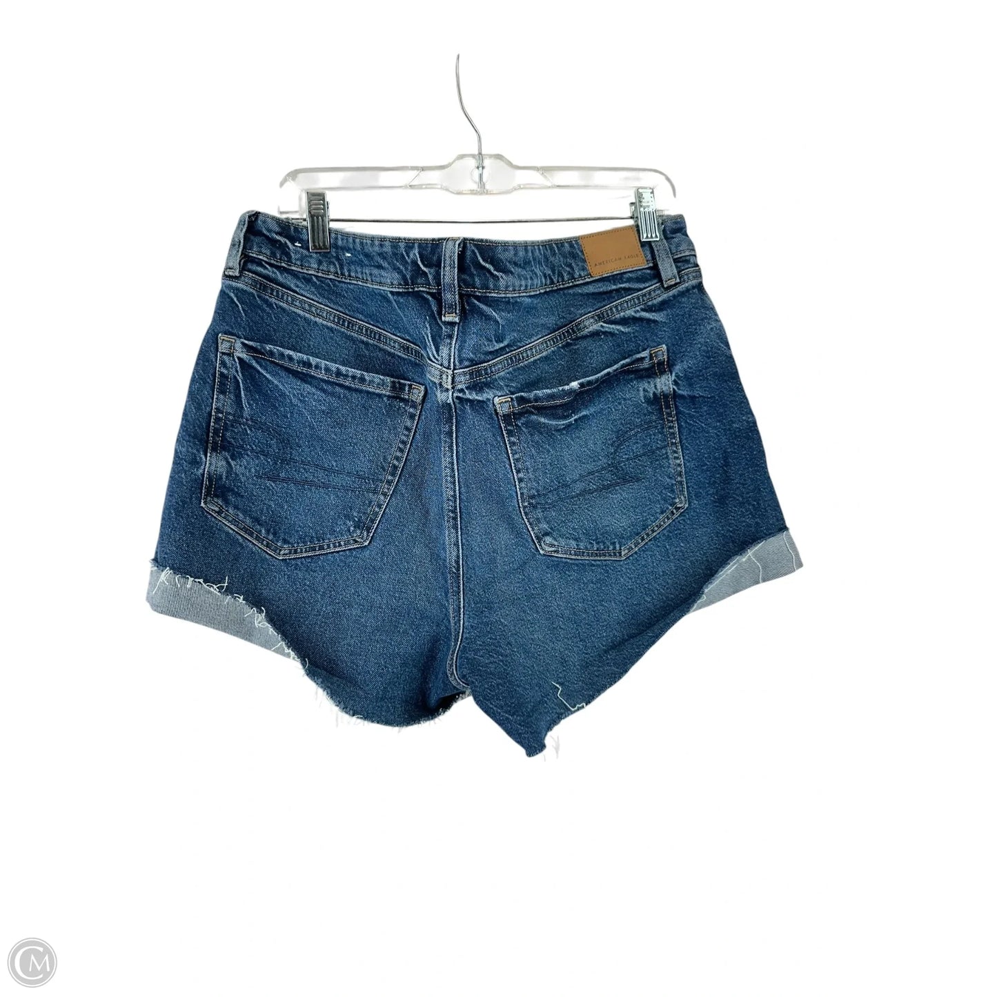 Shorts By American Eagle In Blue Denim, Size: 14