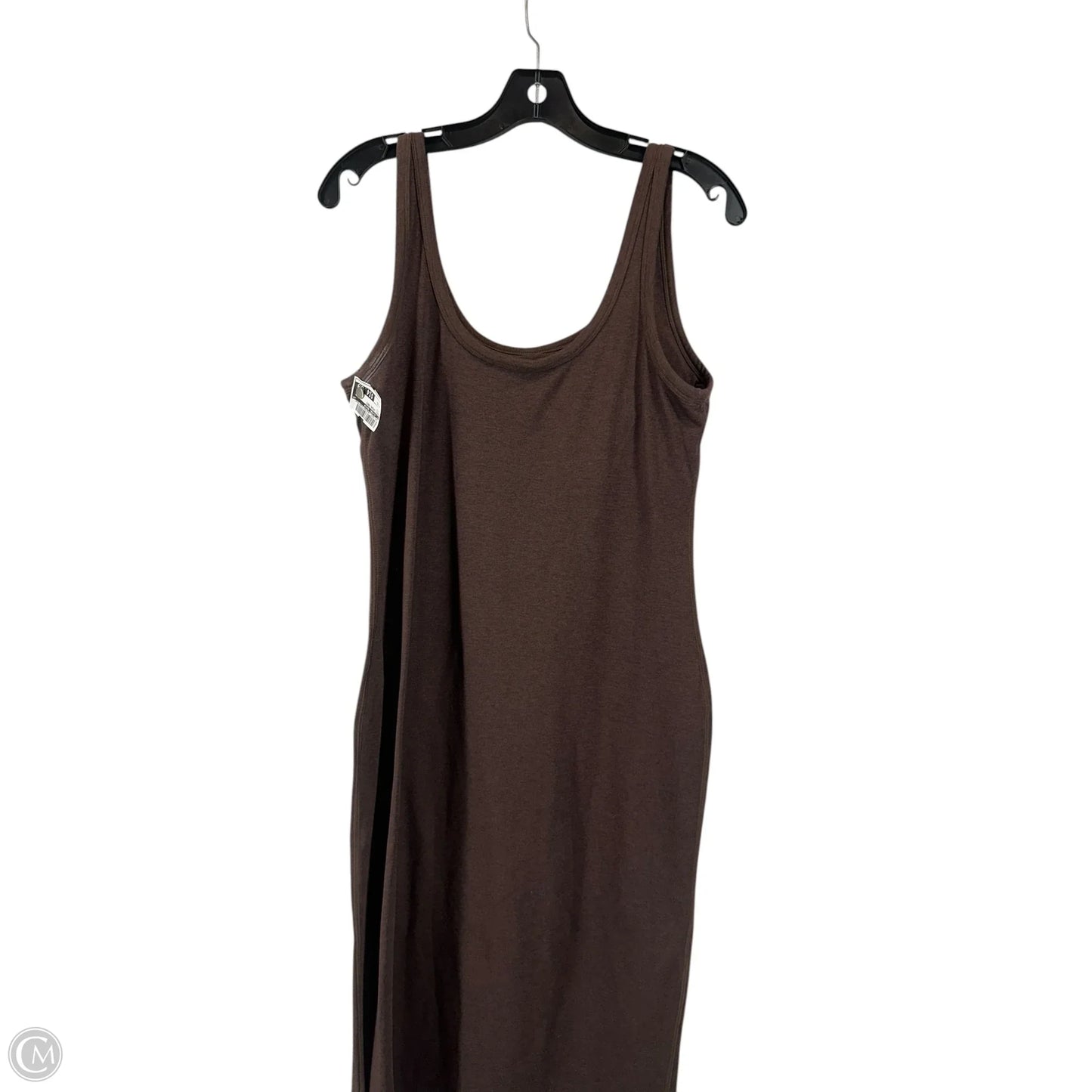 Dress Casual Maxi By Clothes Mentor In Brown, Size: Xl