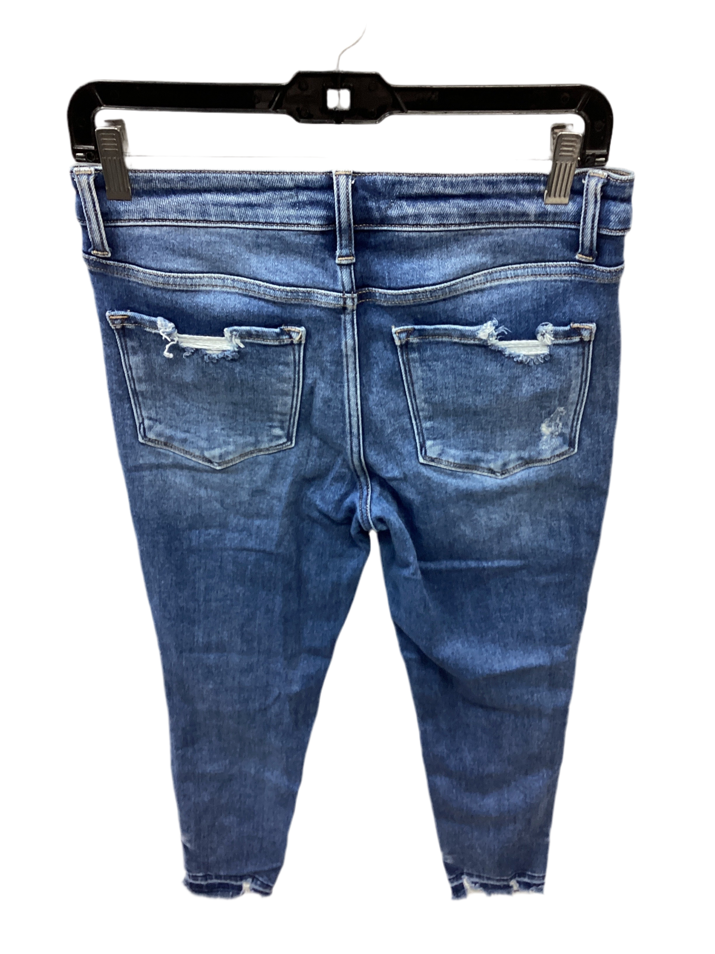 Jeans Skinny By Flying Monkey In Blue Denim, Size:6