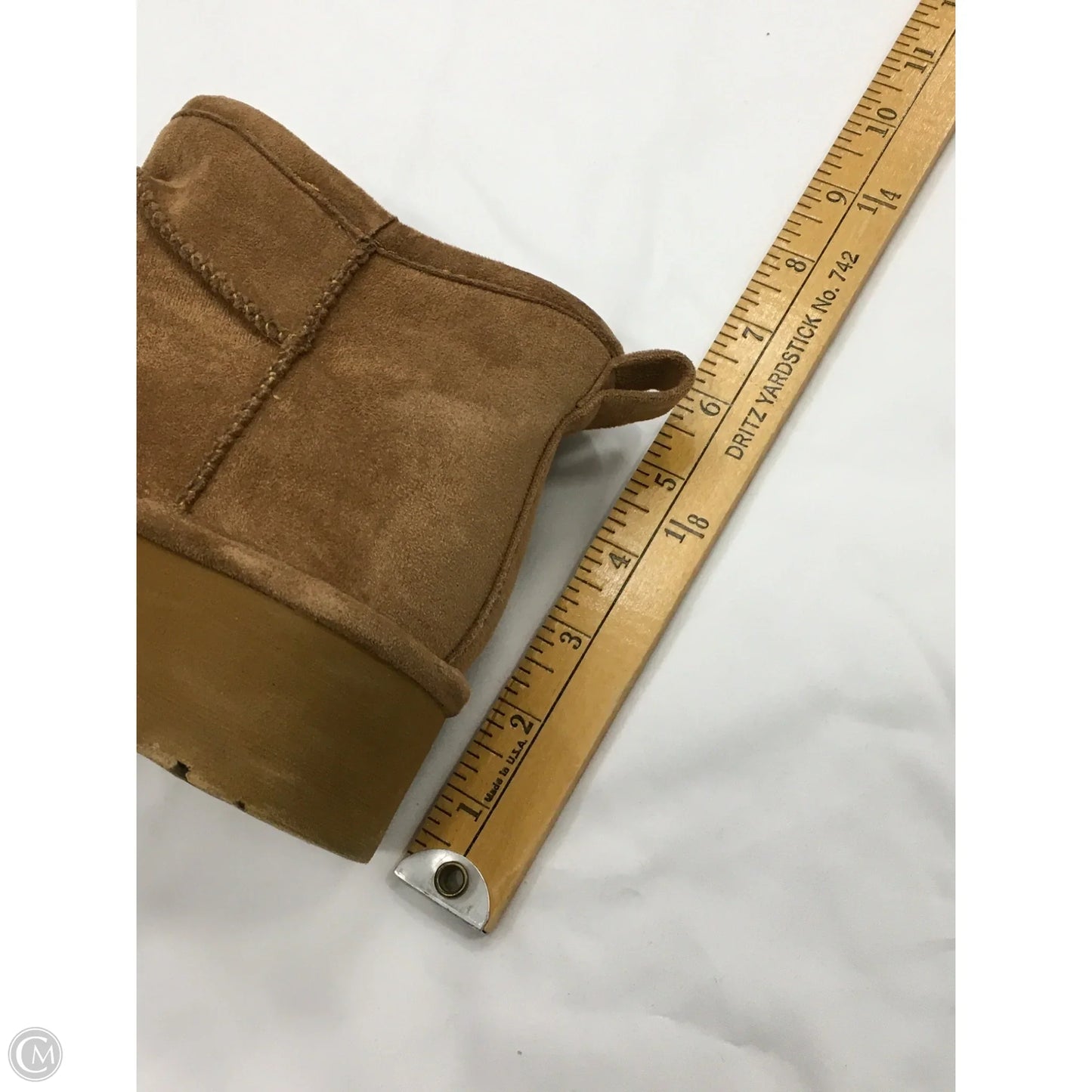Boots Ankle Heels By Madden Girl In Brown, Size: 8