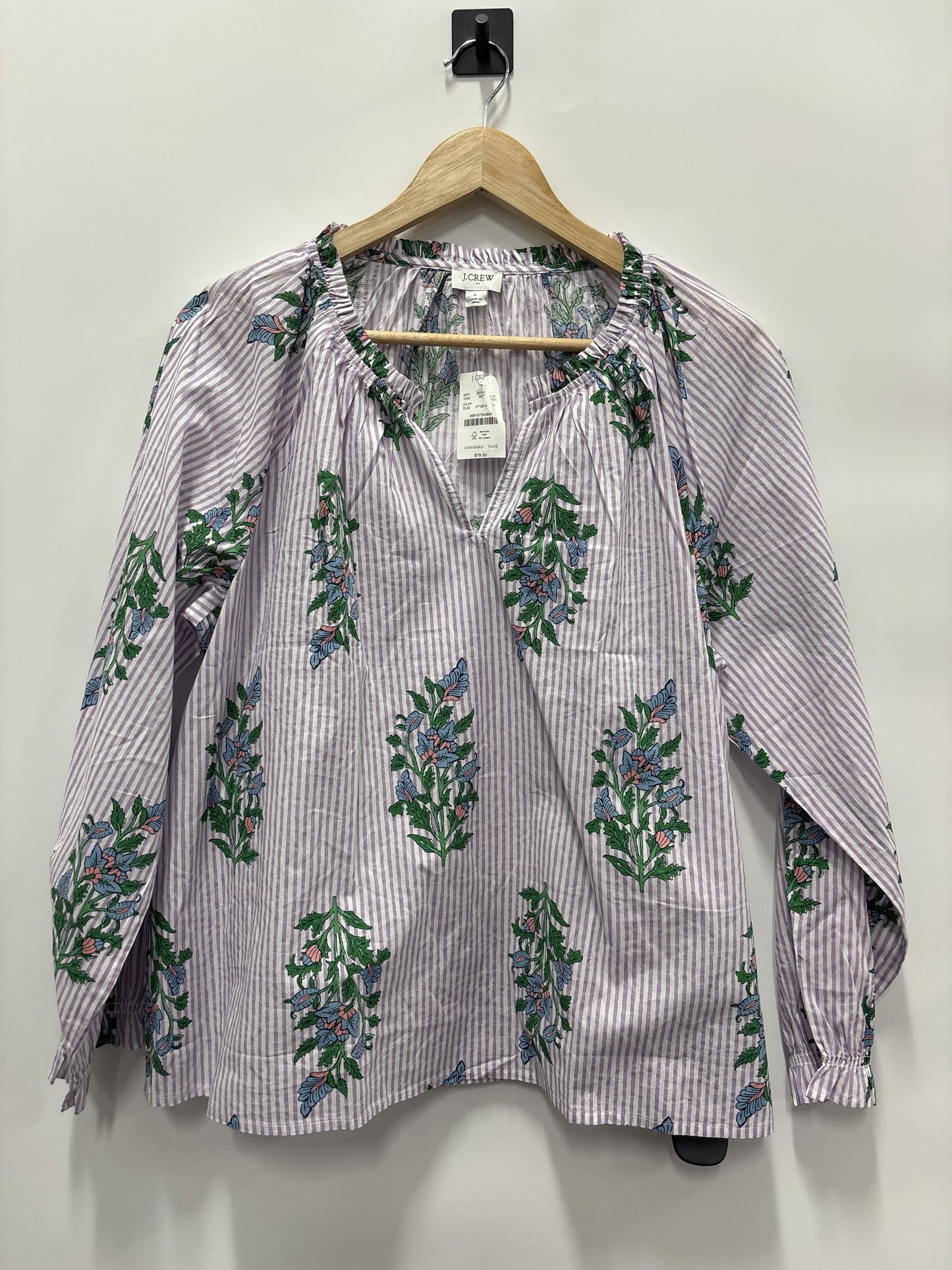 Top Long Sleeve By J. Crew Size: L