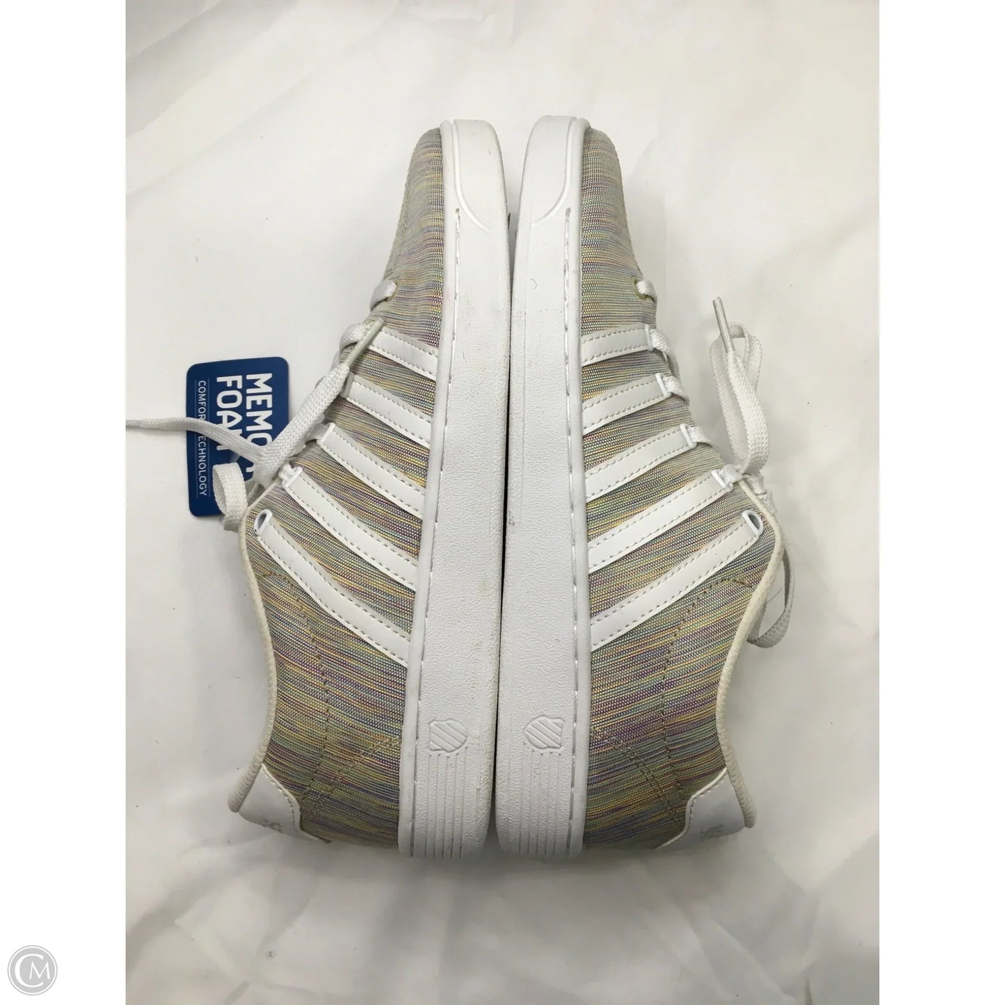 Shoes Sneakers By K Swiss In Rainbow Print, Size: 8.5