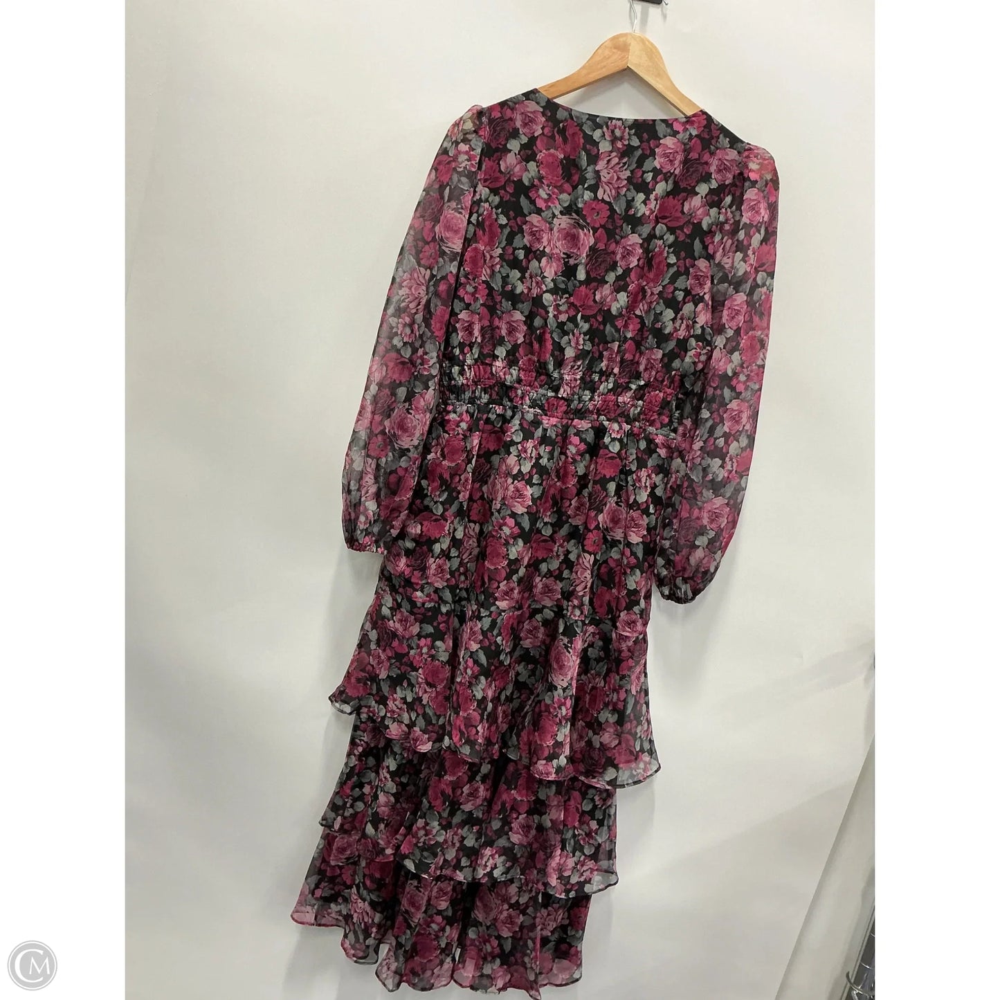 Dress Casual Maxi By Lucy Paris In Black & Pink, Size: M