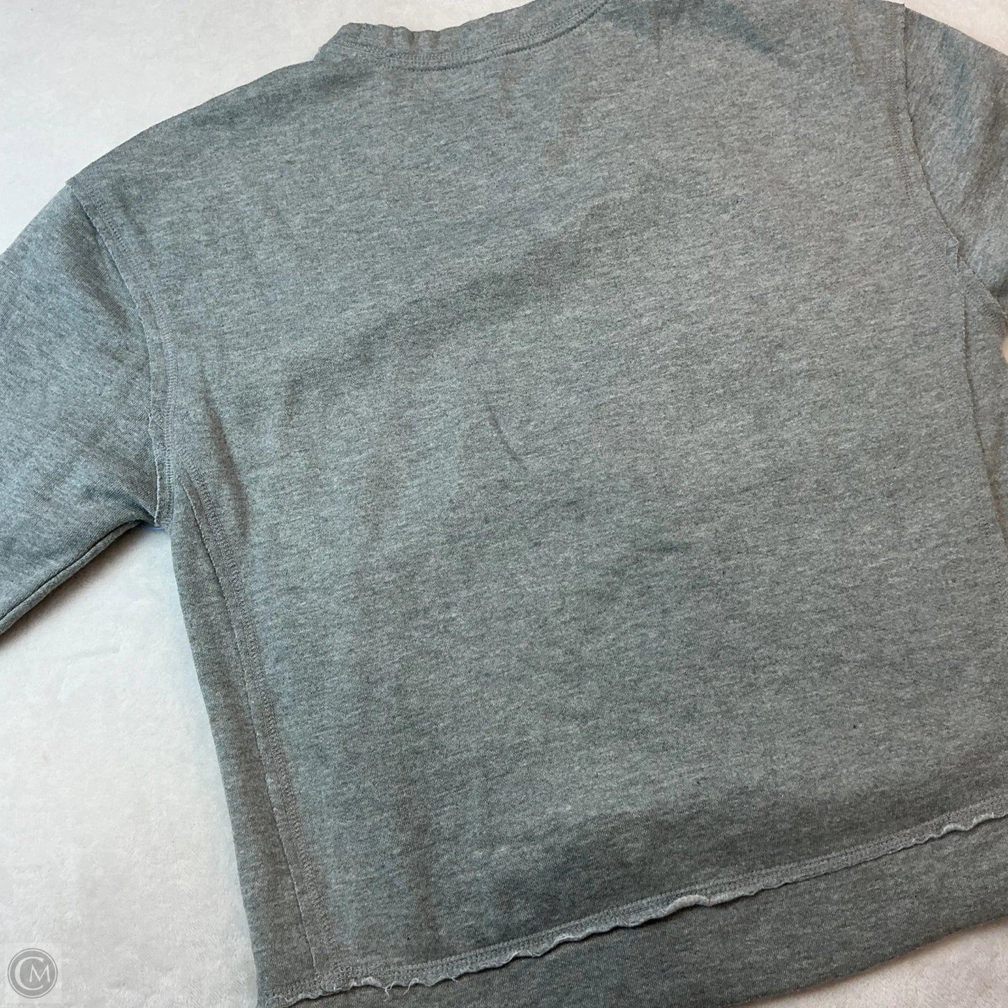 Sweatshirt Crewneck By Nfl In Grey, Size: M