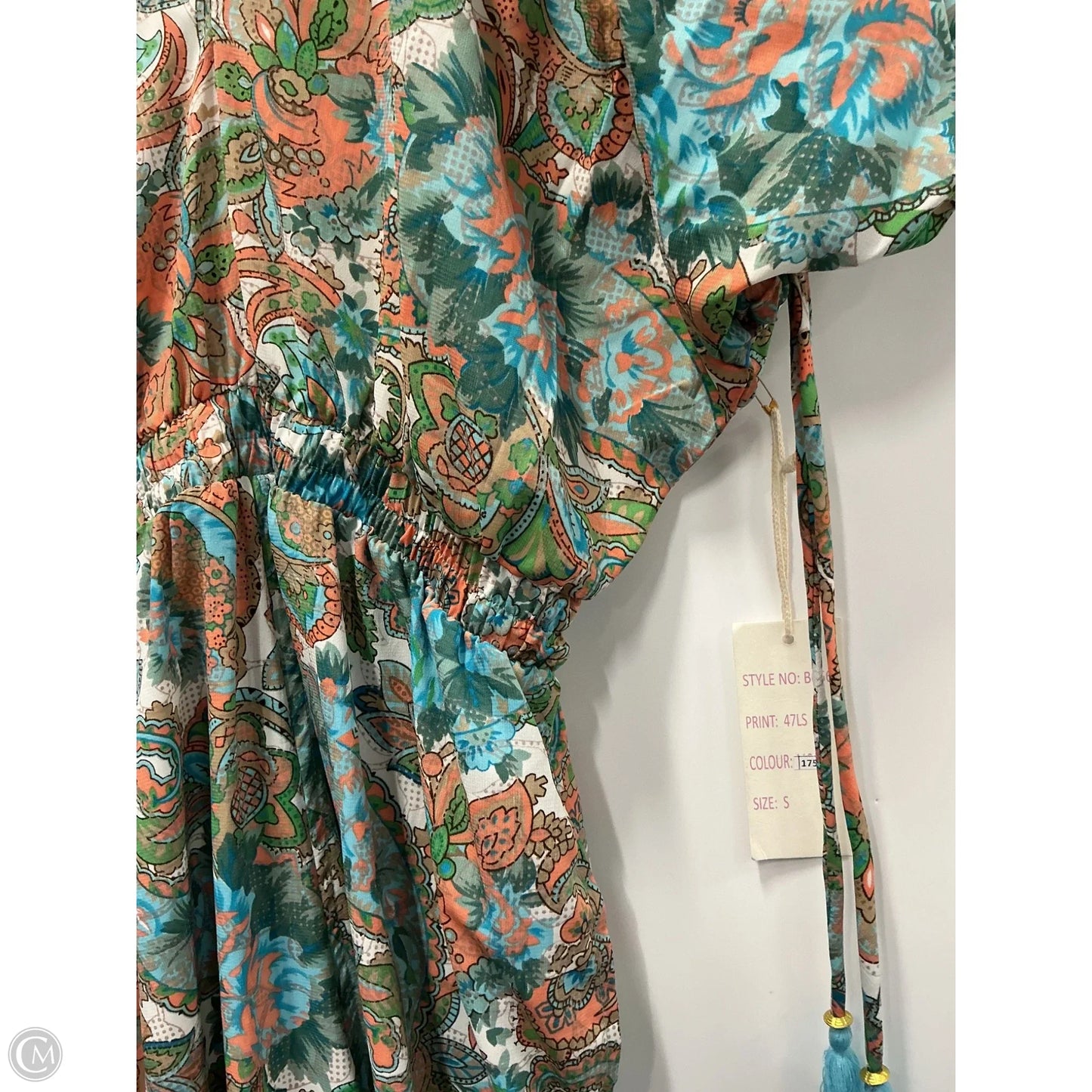Jumpsuit By Clothes Mentor In Blue & Orange, Size: S