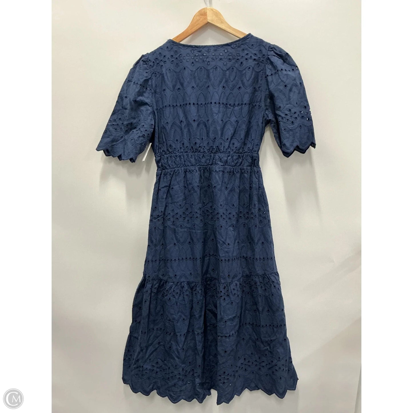 Dress Casual Maxi By Vince Camuto In Navy, Size: L