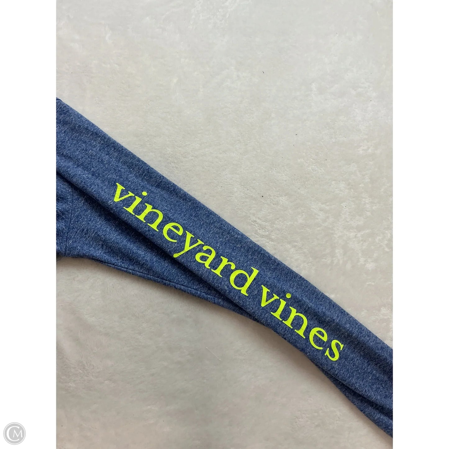 Athletic Top Long Sleeve Hoodie By Vineyard Vines In Blue, Size: S