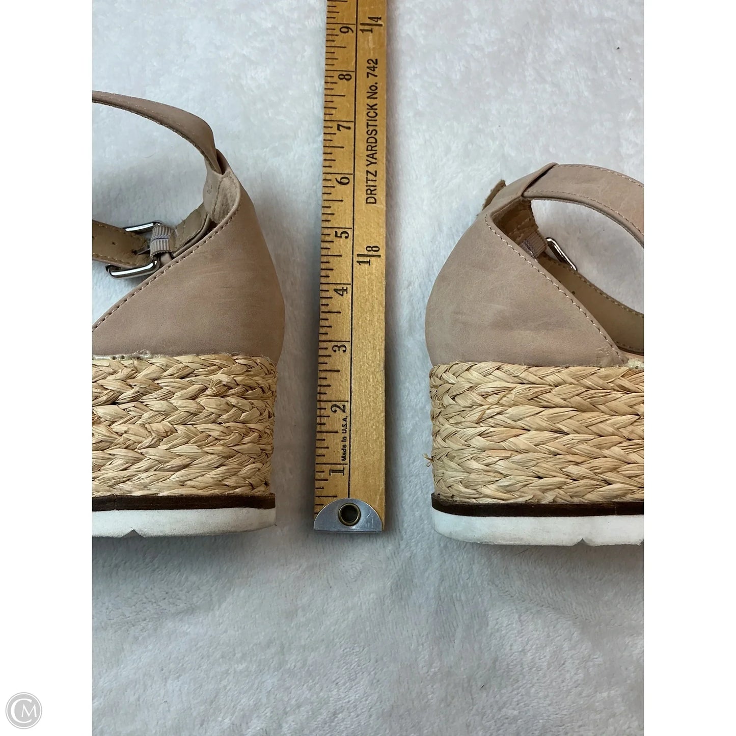 Sandals Heels Platform By Dolce Vita In Cream, Size: 8.5
