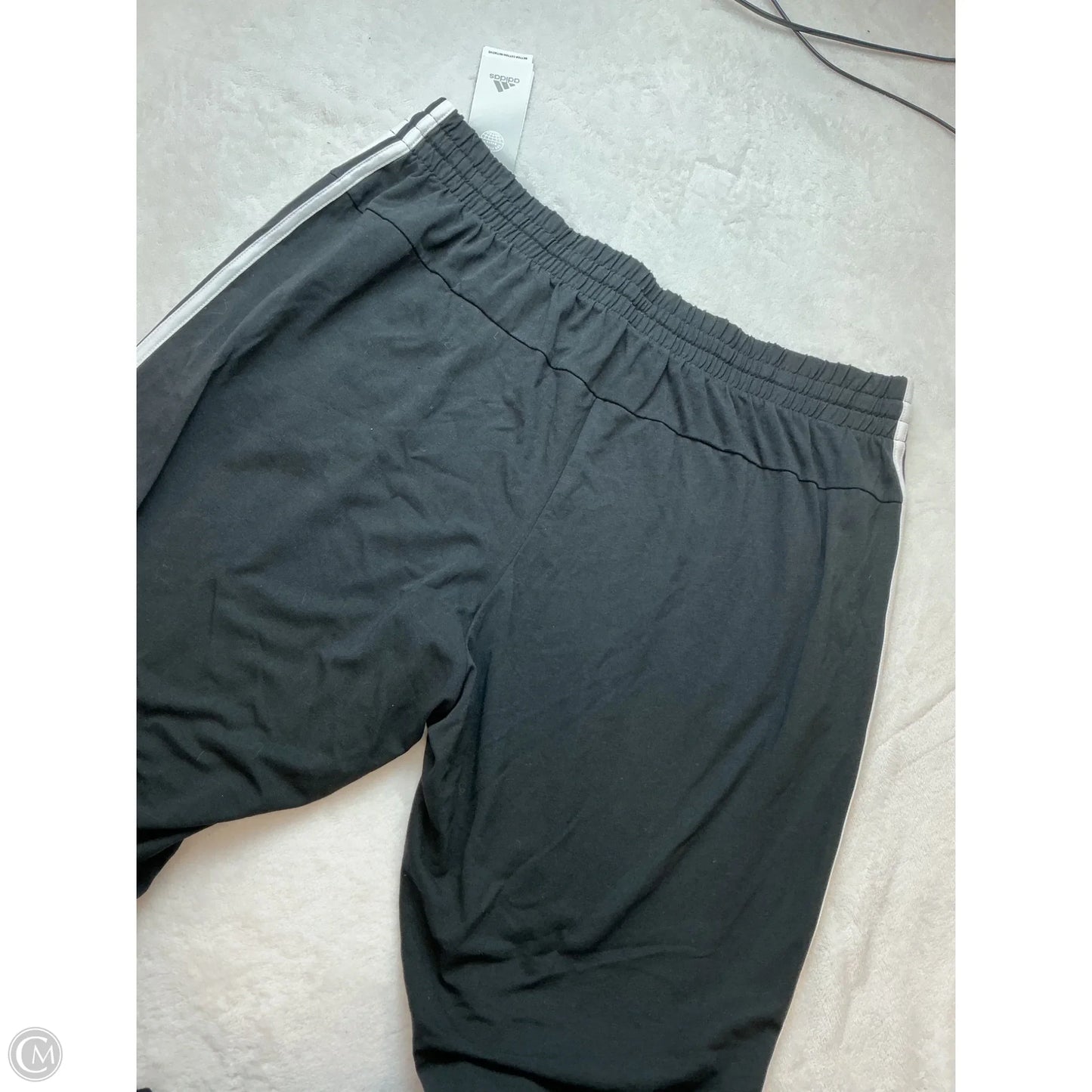 Athletic Pants By Adidas In Black, Size: 1x