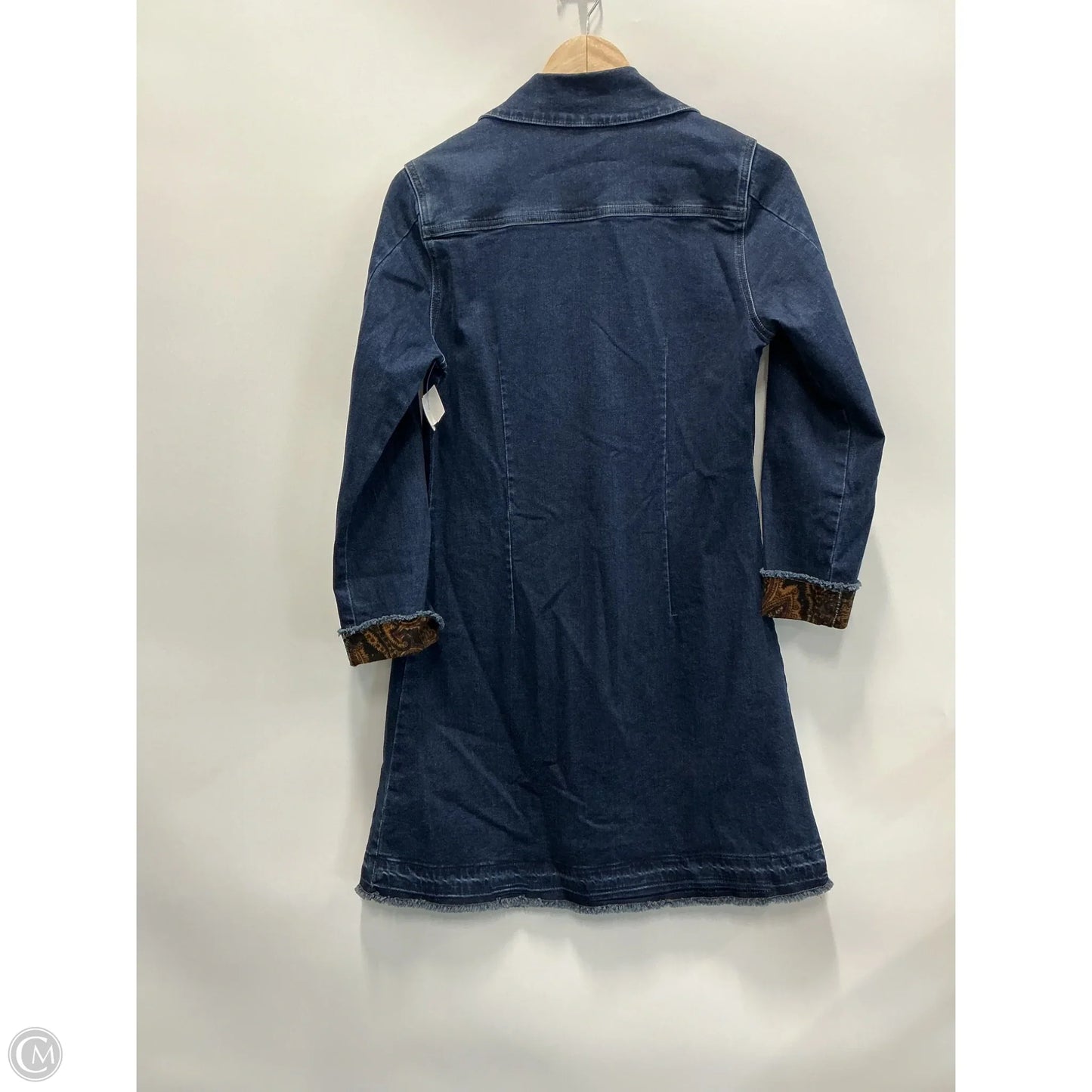 Jacket Denim By Ethyl In Blue Denim, Size: S