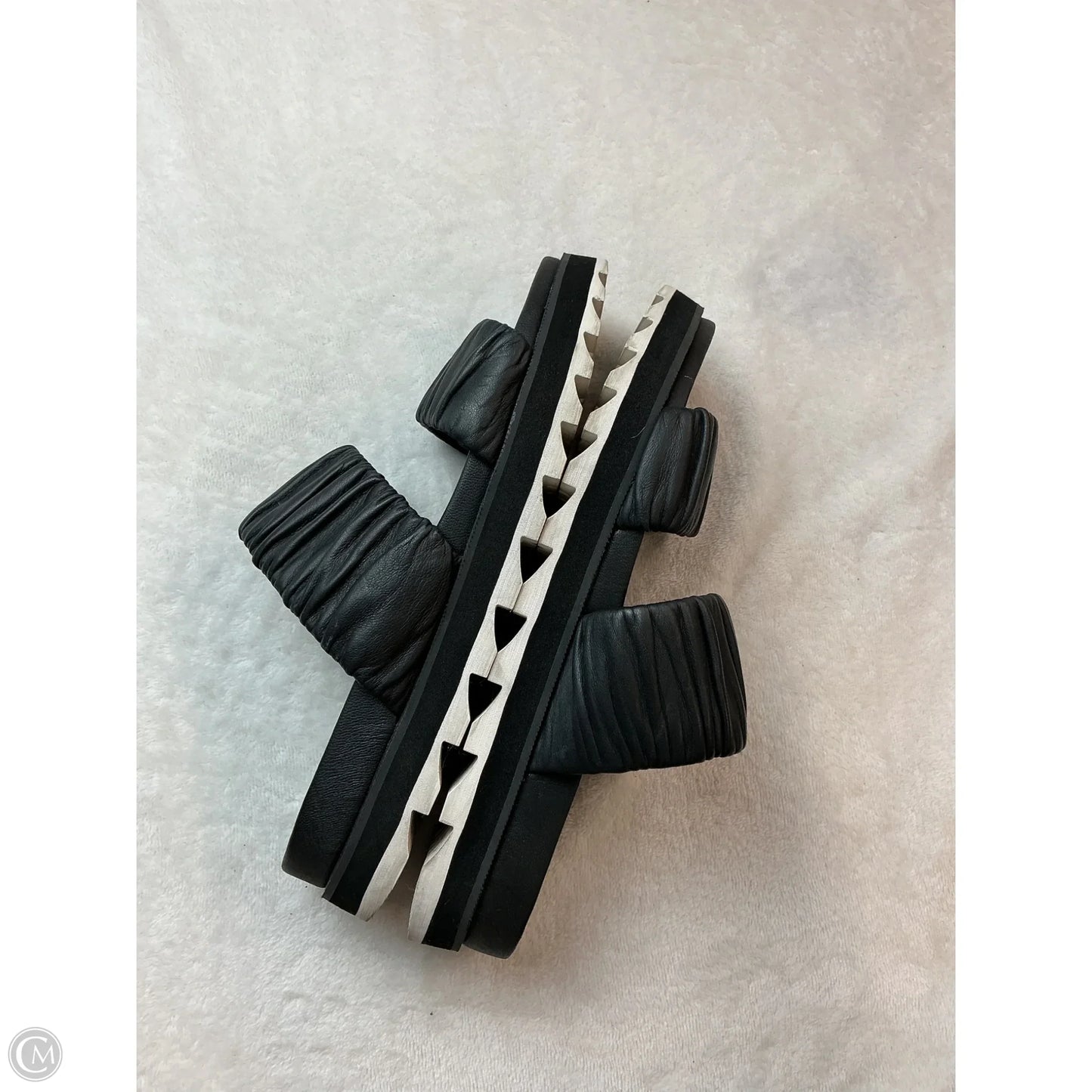 Sandals Heels Platform By Sorel In Black, Size: 8