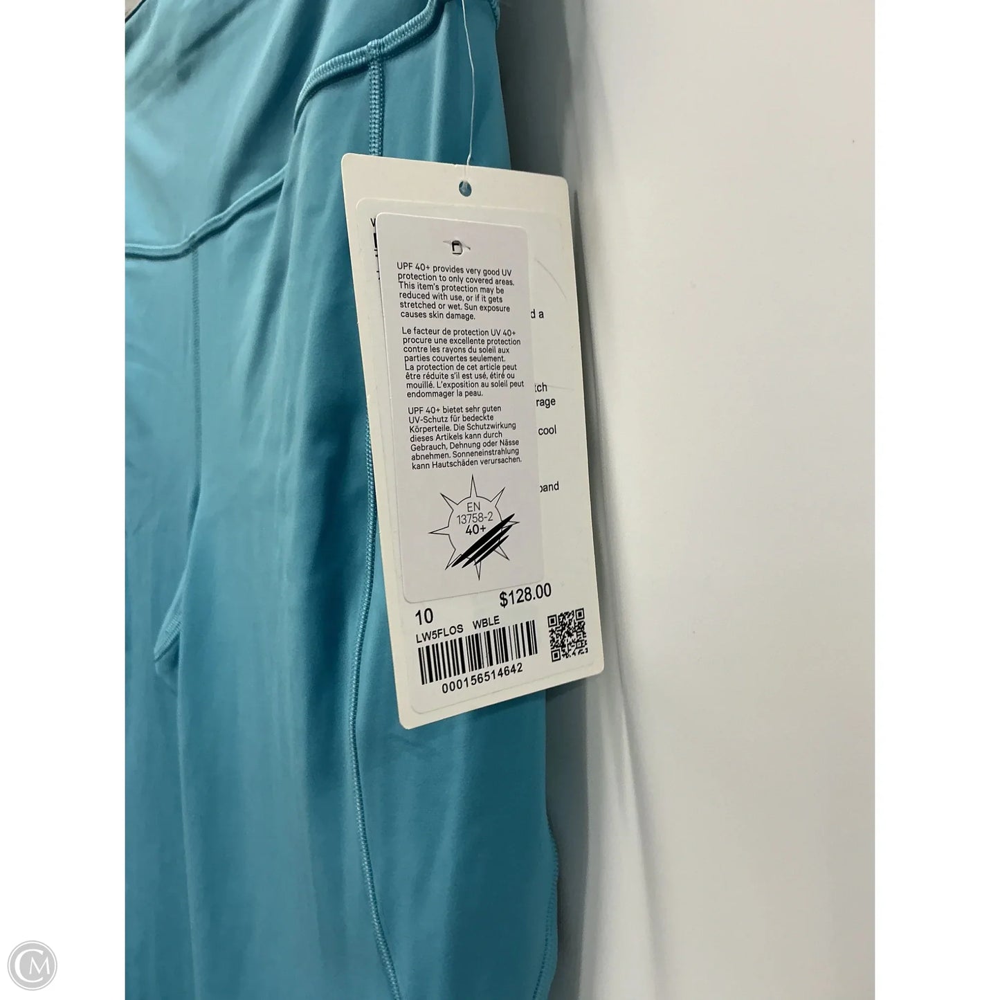Athletic Leggings By Lululemon In Blue, Size: 10