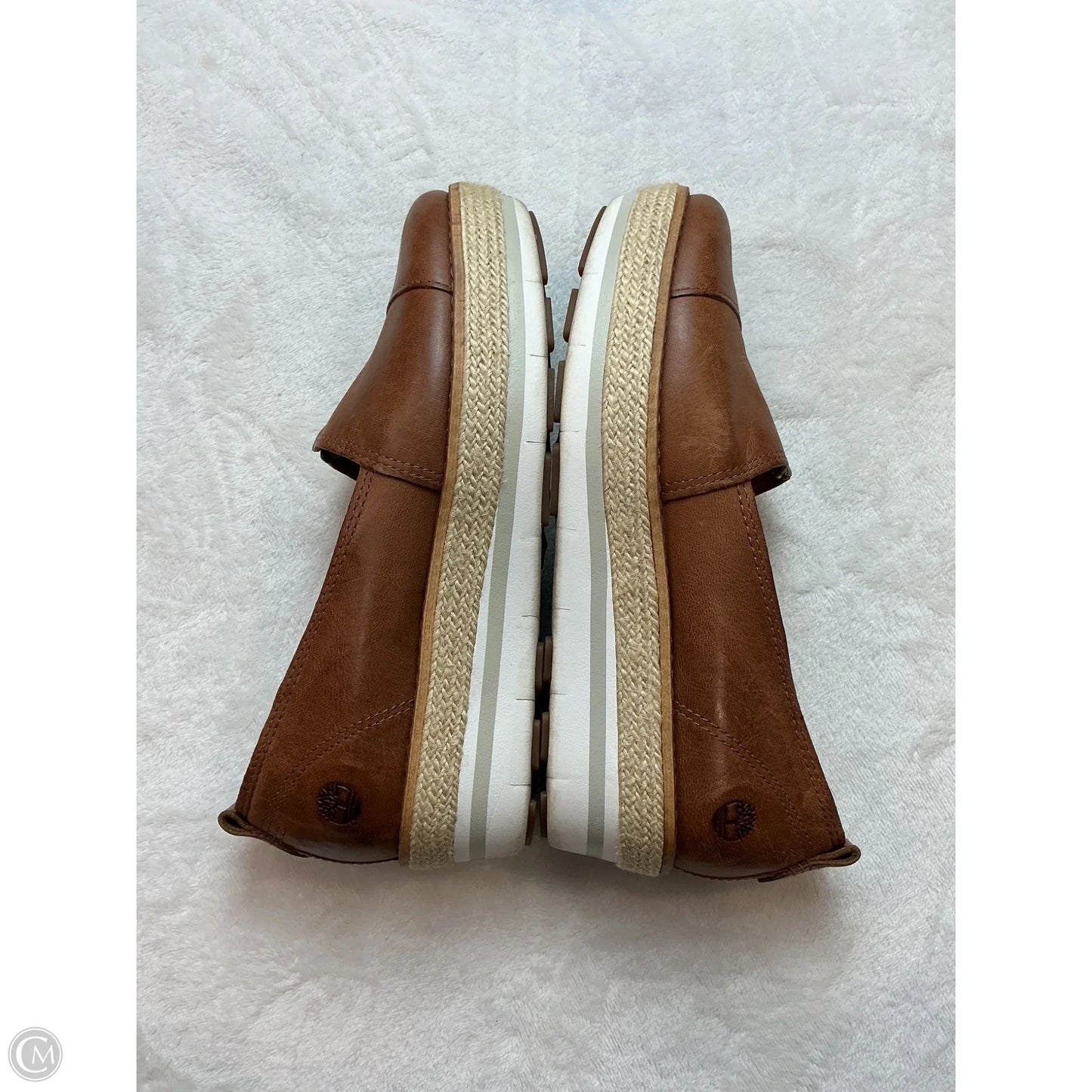 Shoes Heels Platform By Timberland In Tan, Size: 8