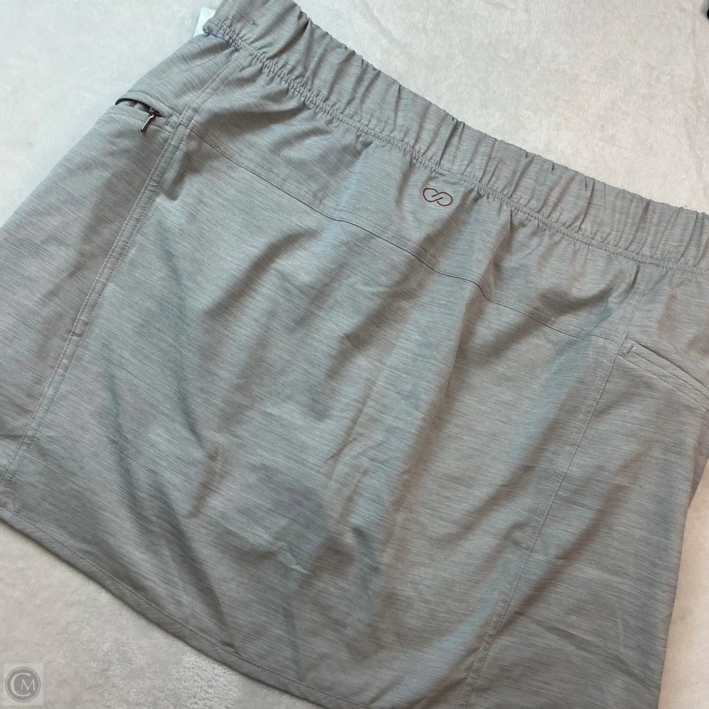Athletic Skort By Calia In Grey, Size: L