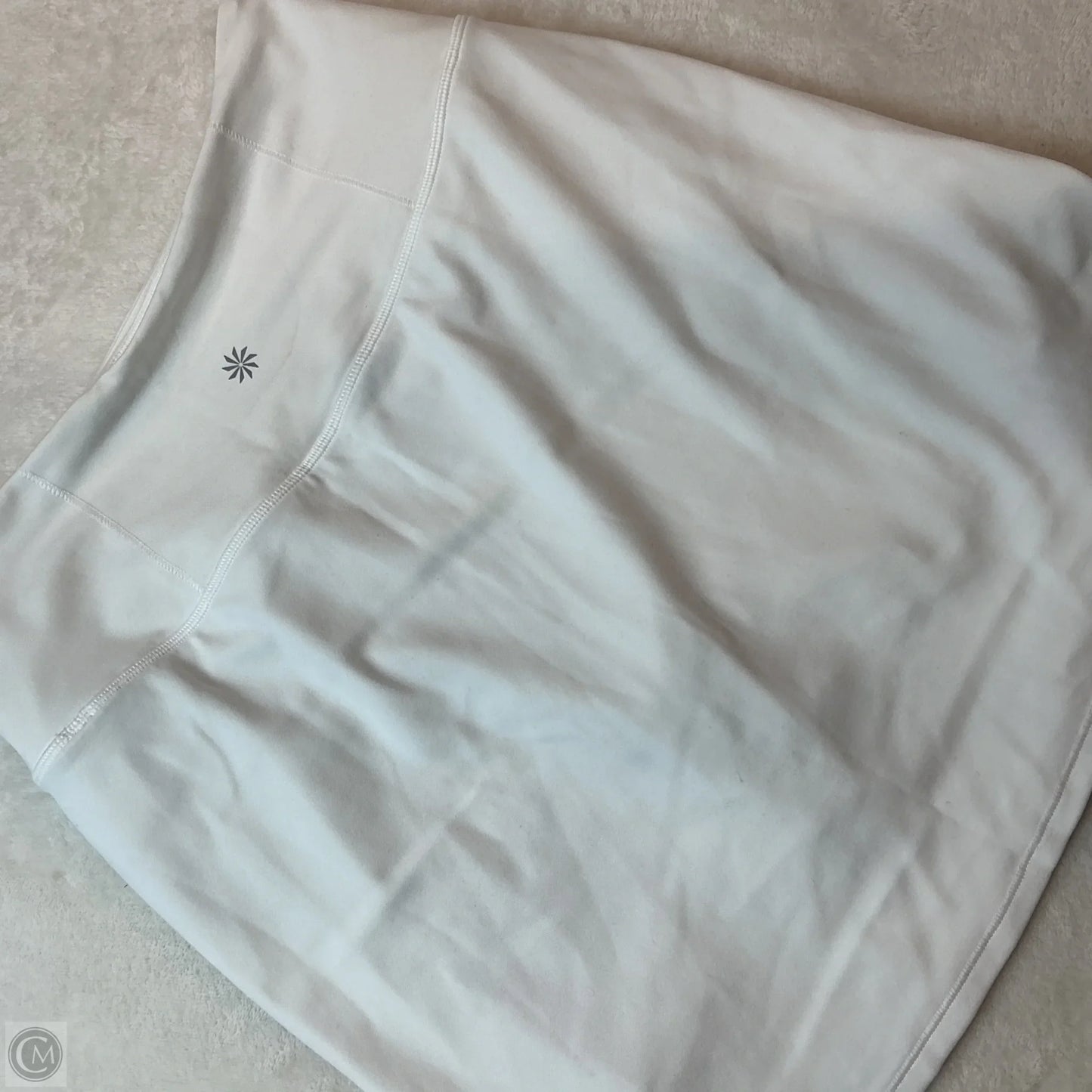 Athletic Skort By Athleta In White, Size: Xxs